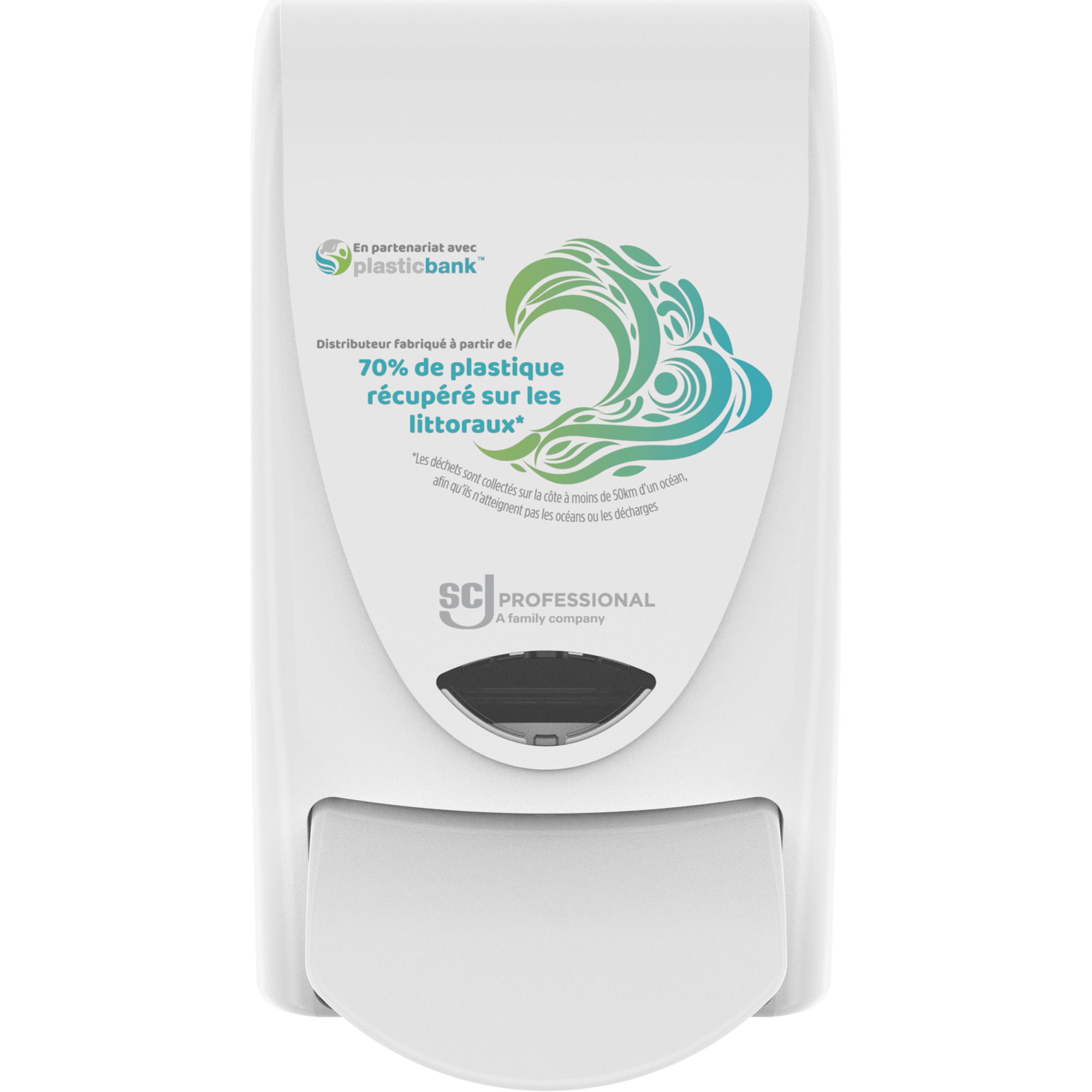 Distributeur de savon manuel Proline WaveMC, Pompe, Capacité de 1000 ml, Format Cartouche de recharge