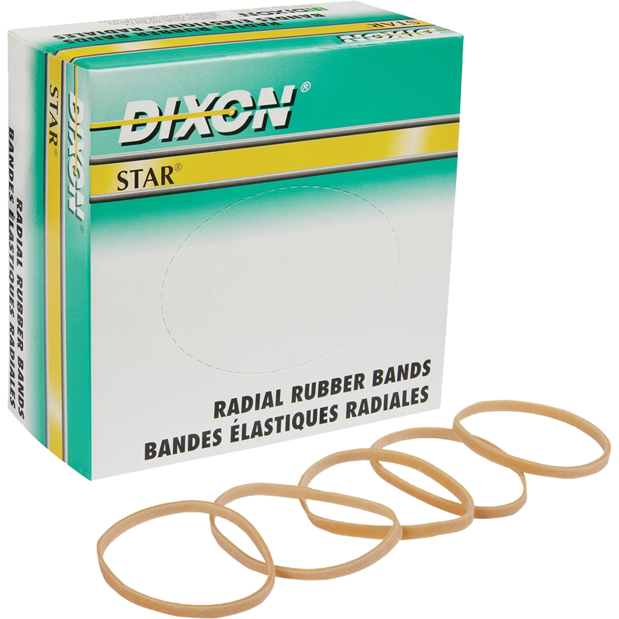 Bandes élastiques, 2-1/2" x 1/8"