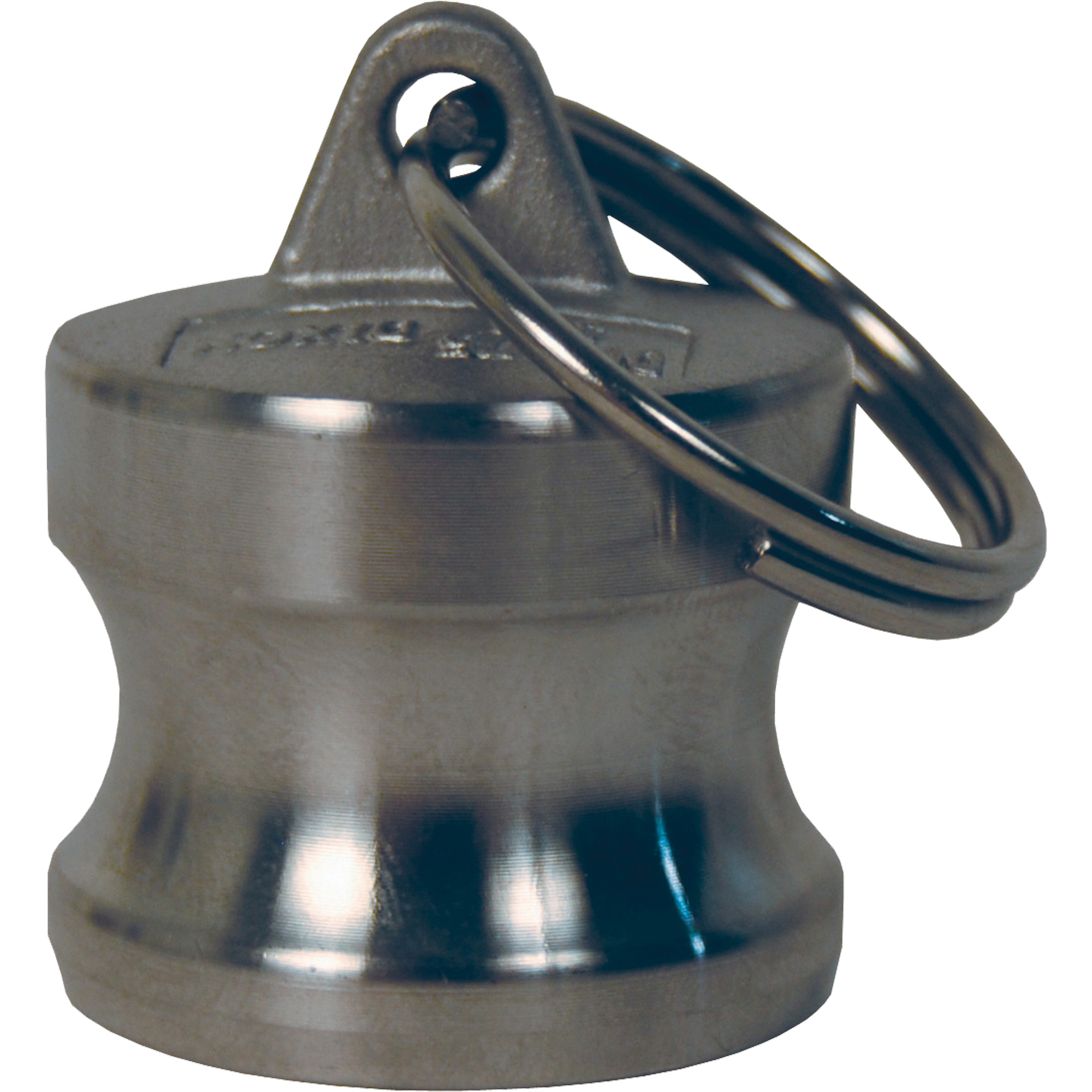 Bouchon anti-poussière à came et cannelure Global, Acier inoxydable, Type DP, 2"