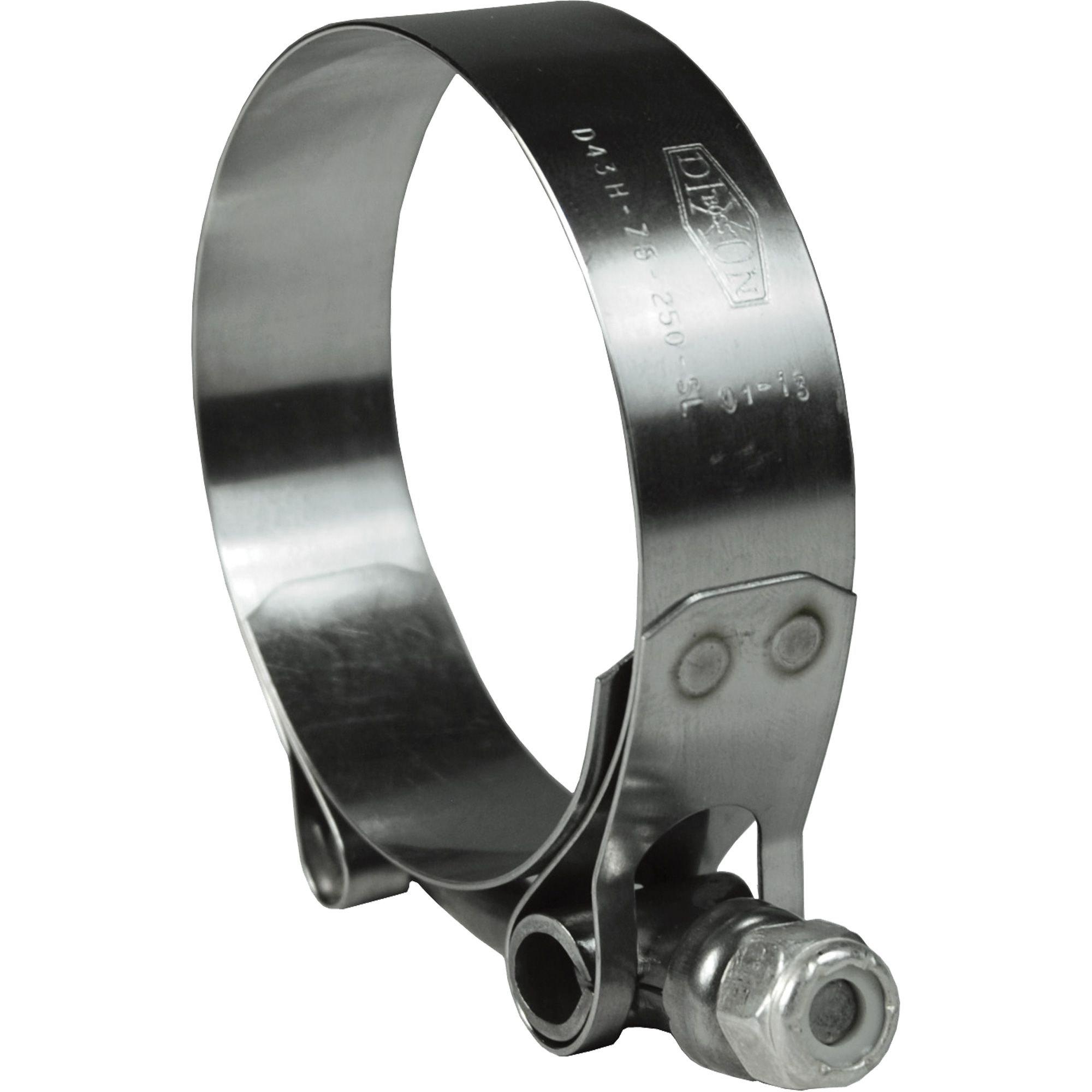 Bride de serrage pour boulon pour rainure en T, Dia. min 4,266", Dia. max 4,562"