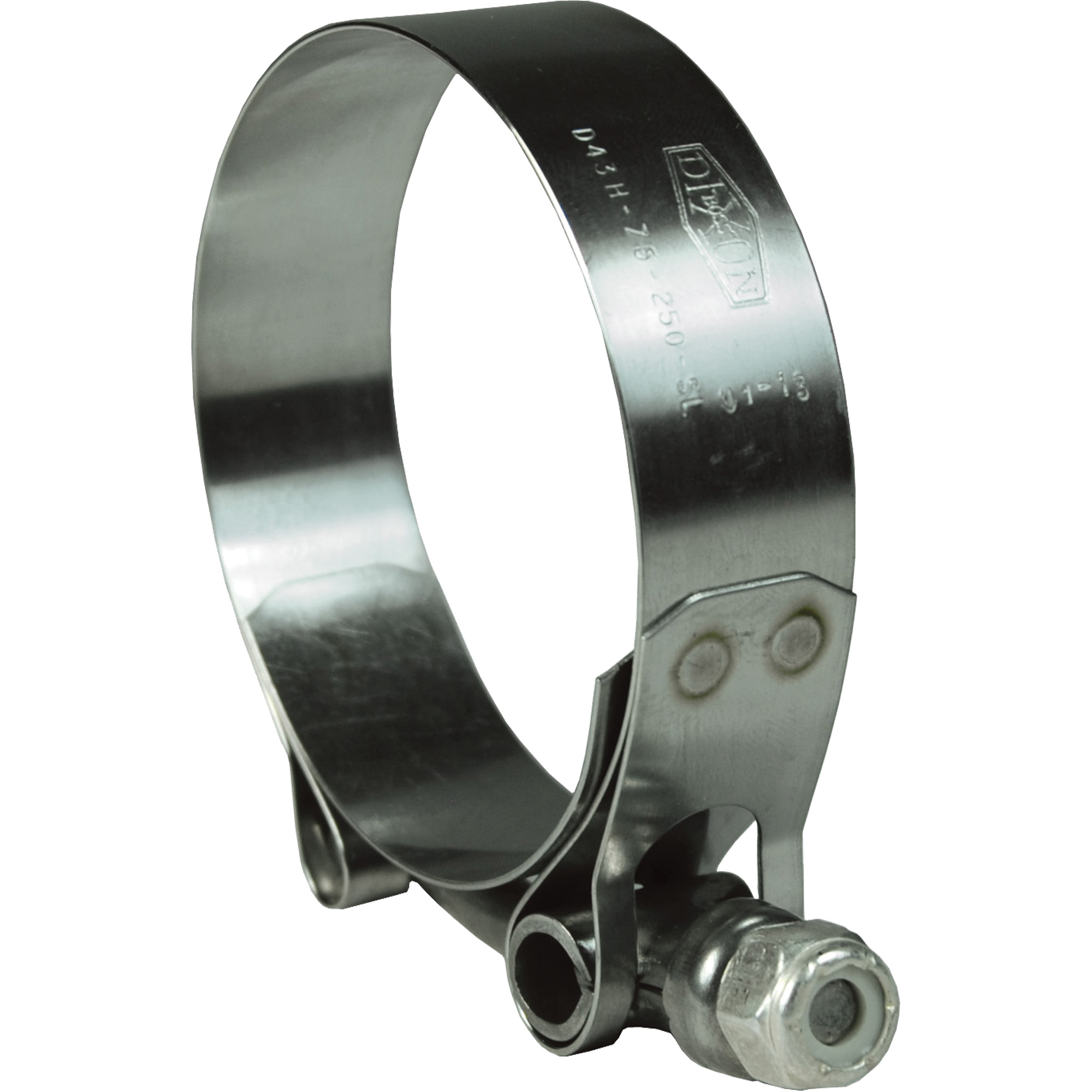 Bride de serrage pour boulon pour rainure en T, Dia. min 2,396", Dia. max 2,692"