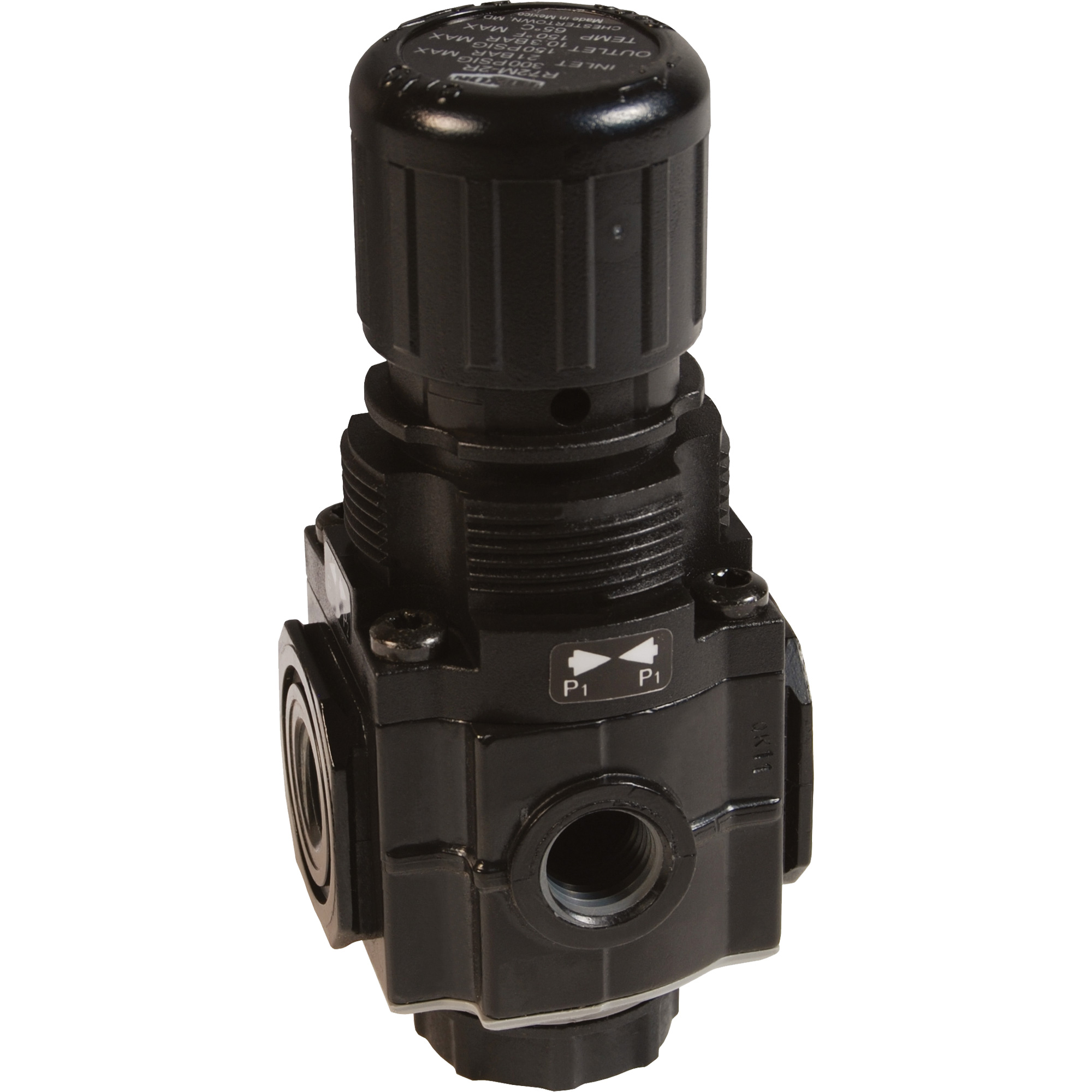 Collecteur de régulateur de série 1, 1/4" NPT, PSI max. de 150 psi, Standard