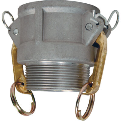 Adaptateur à came et cannelure Global, Aluminium, Type B, 1-1/2", NPT mâle, 250 PSI