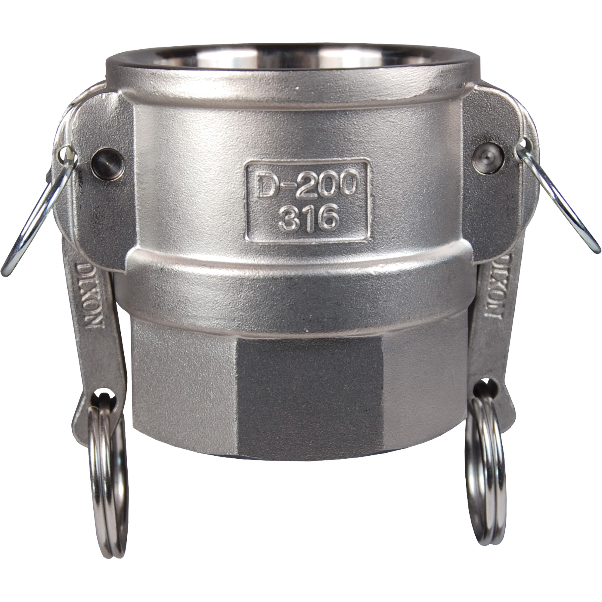 Coupleur à came et cannelure Global, Aluminium, Type D, 1-1/2", NPT femelle, 250 PSI