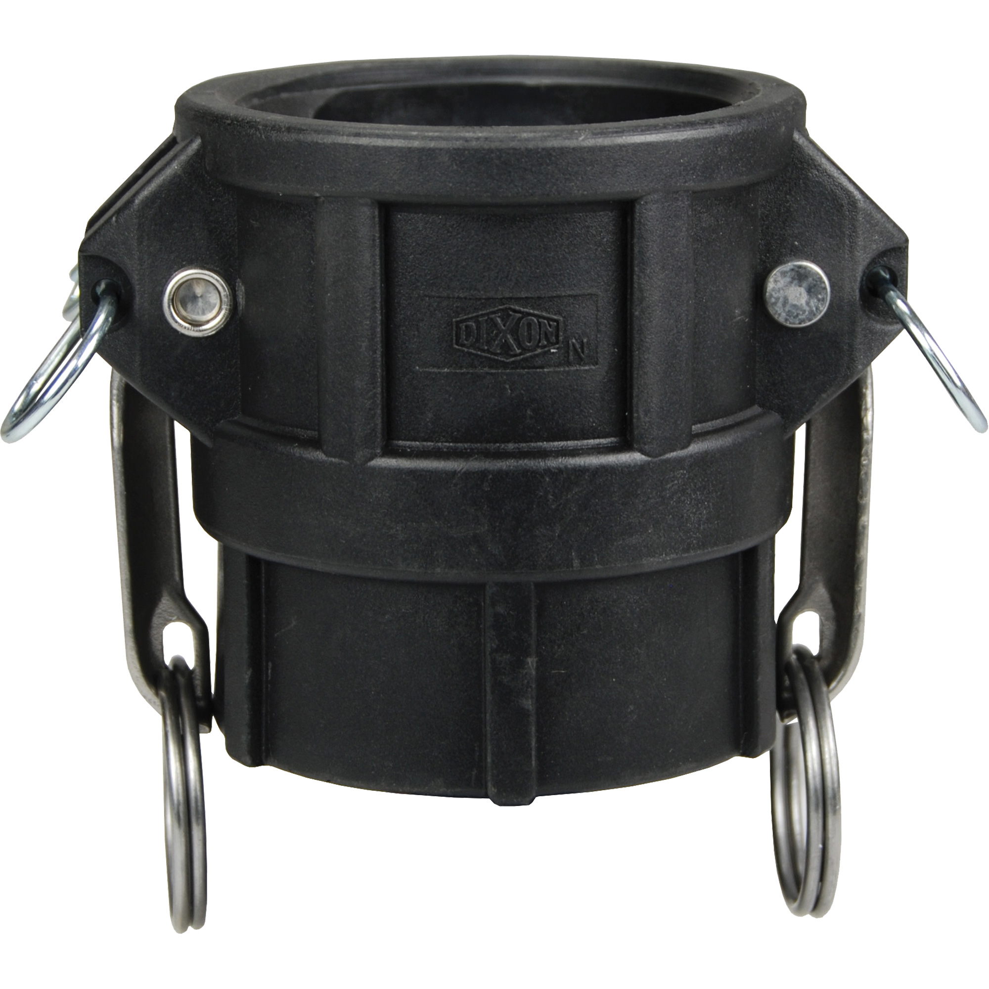 Coupleur à came et cannelure, Polypropylène, Type D, 3", NPT femelle, 60 PSI