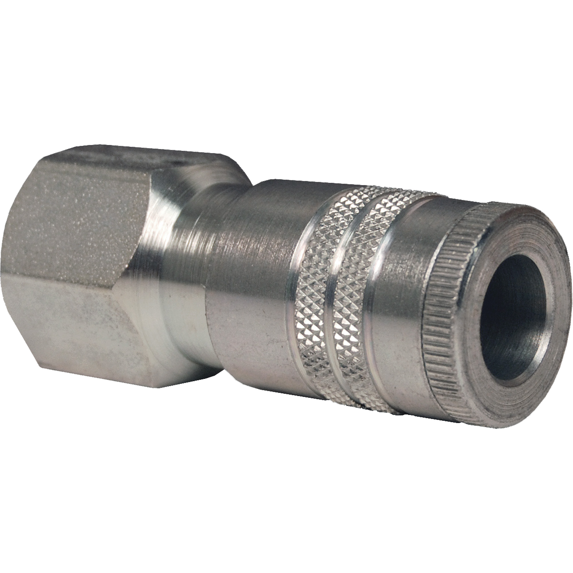 Coupleur pneumatique manuel de série F, Acier, 3/8", 500 psi
