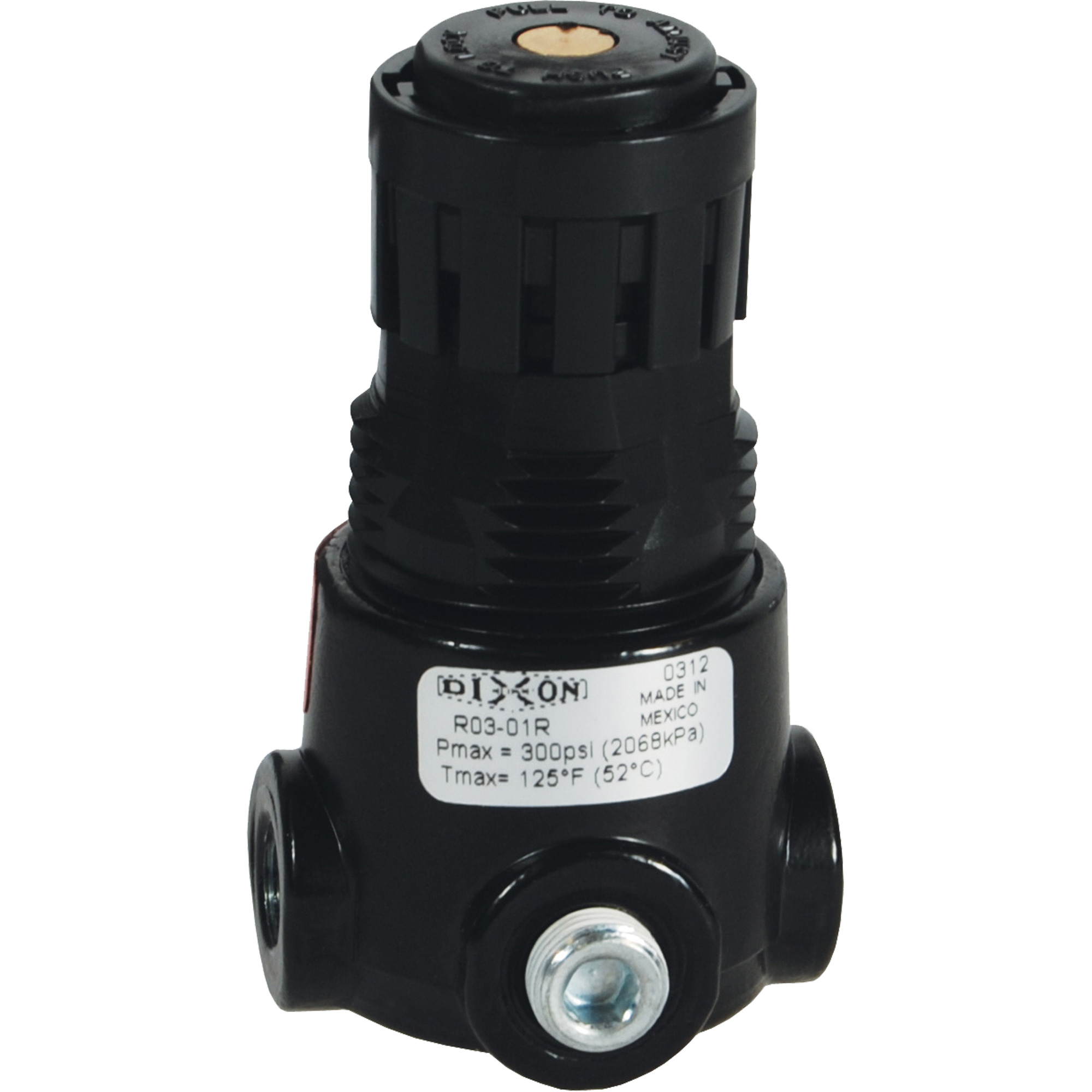 Régulateur miniature R03 Wilkerson, 1/4" NPT, PSI max. de 300 psi, Standard