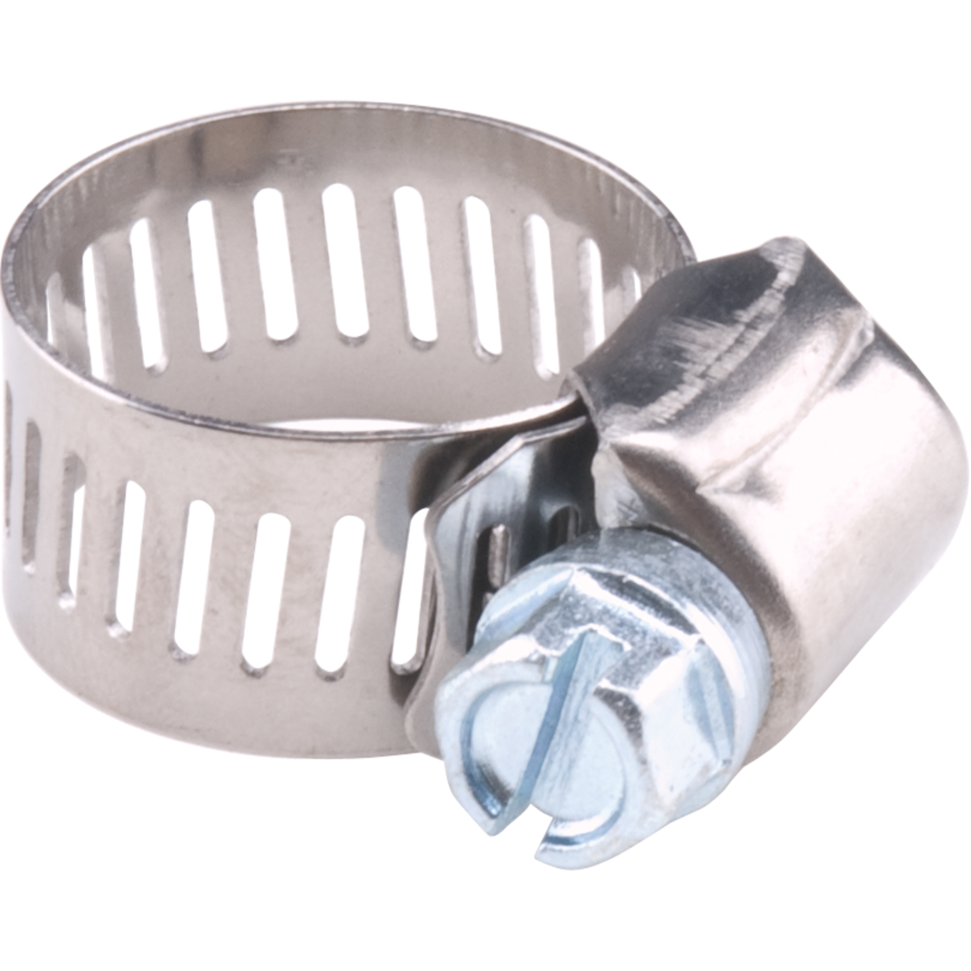 Colliers de serrage pour tuyaux - Collier de serrage en acier inoxydable & vis zinguée, Dia. min 3/4", Dia. max 1-3/4"