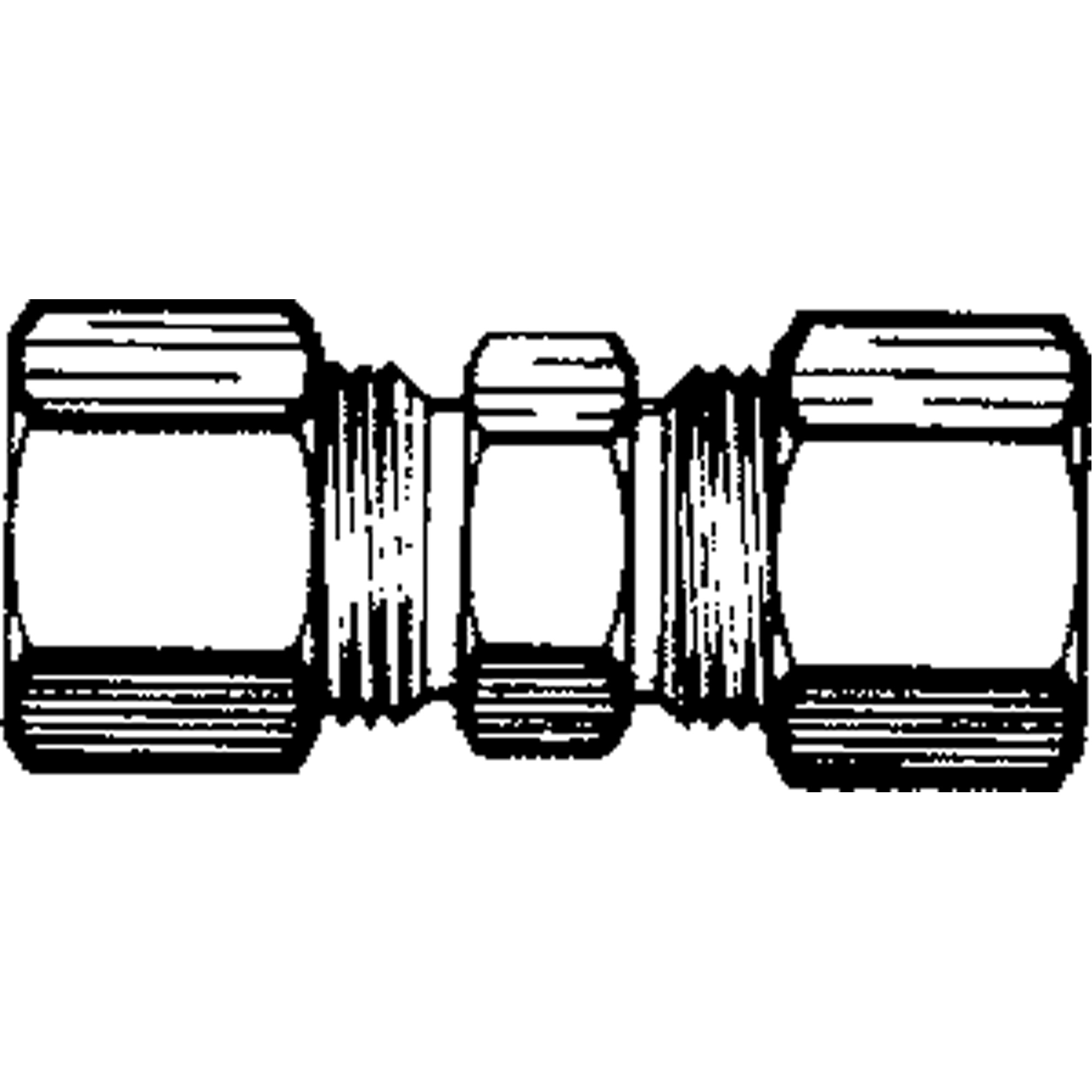 Raccords union de compression, 1/8"