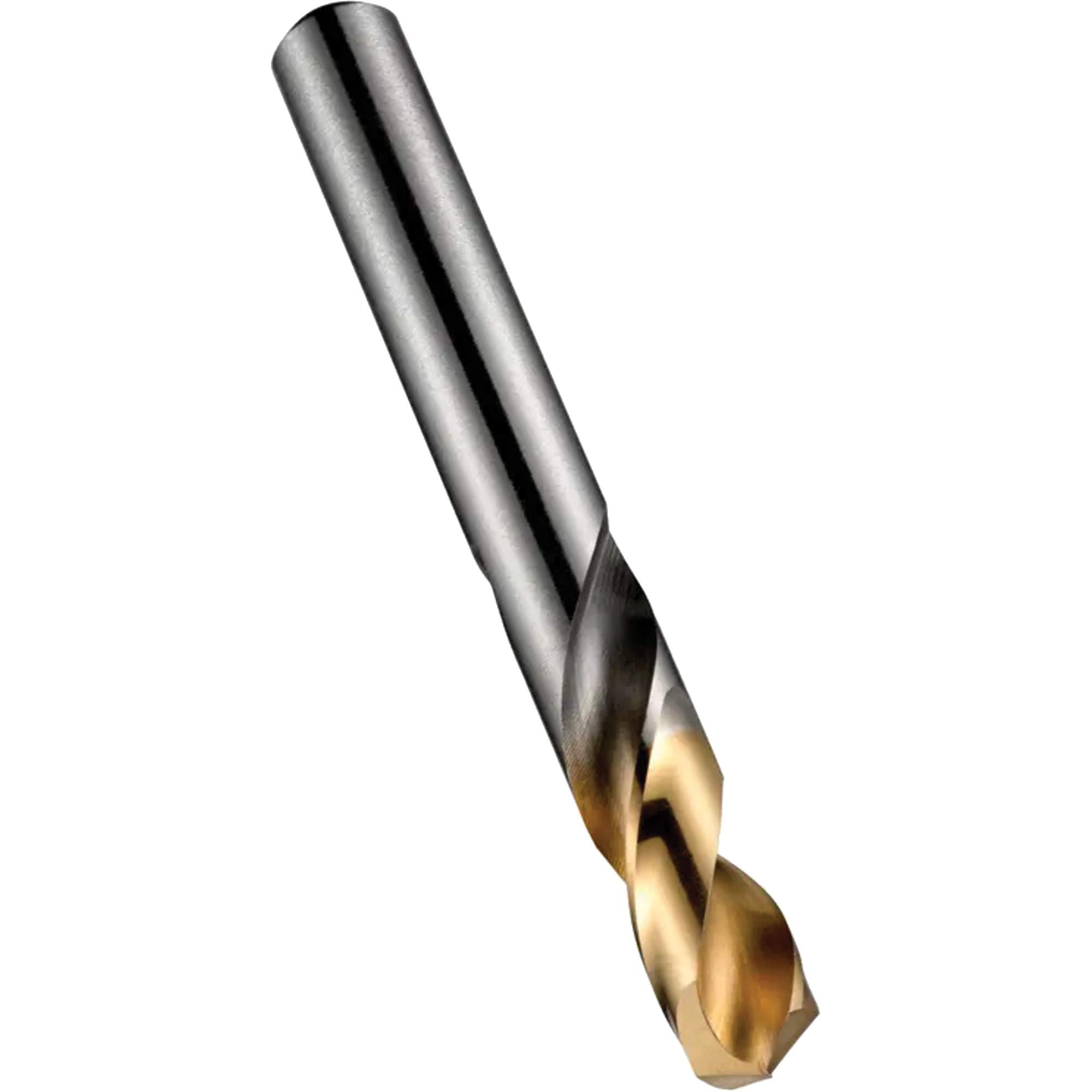 A0225.0 Stub Drill, 5 mm, Acier rapide, Cannelure 26 mm, Pointe de 135°