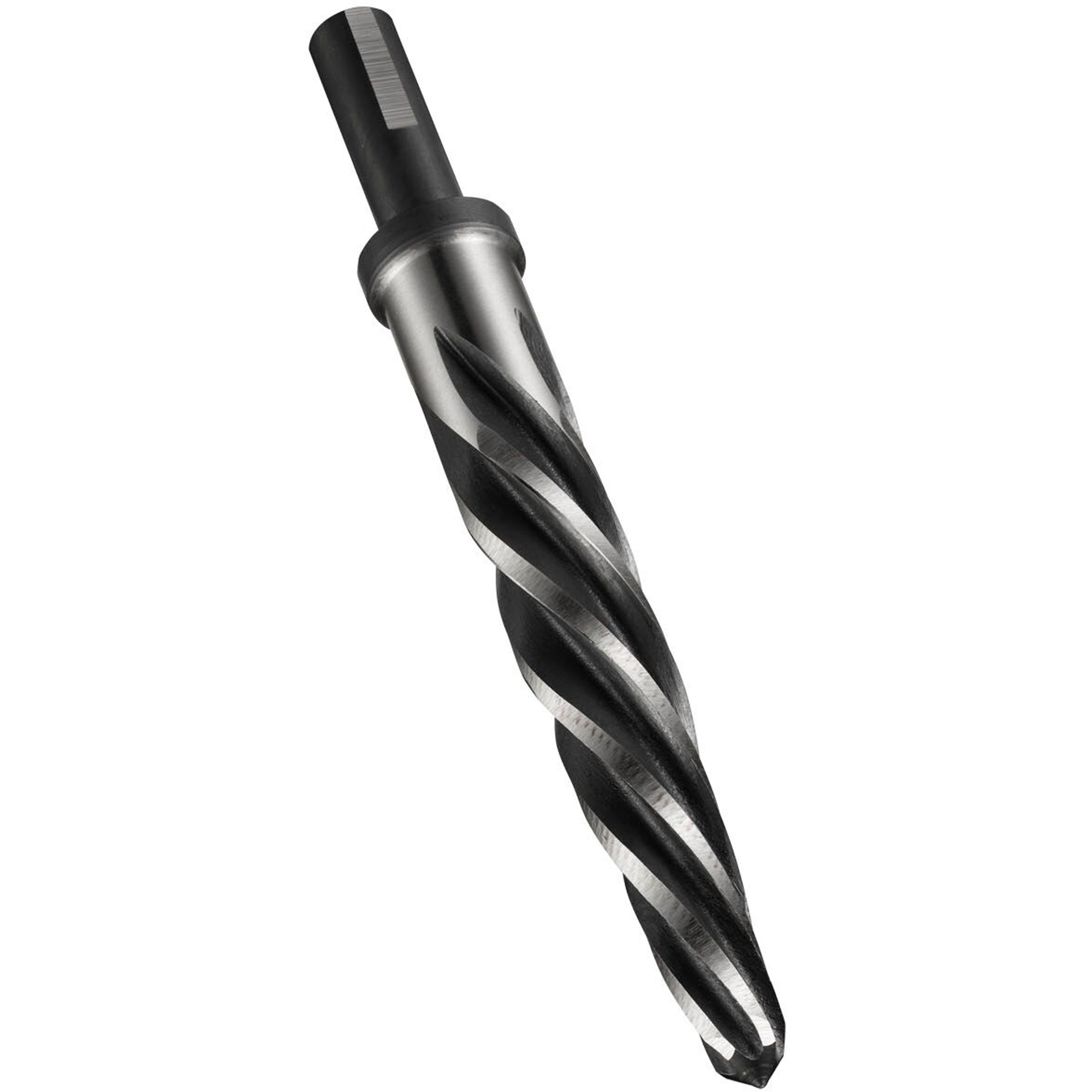 Alésoir de véhicule, 1/2", Cannelure Spirale, Acier rapide, Tige Droit