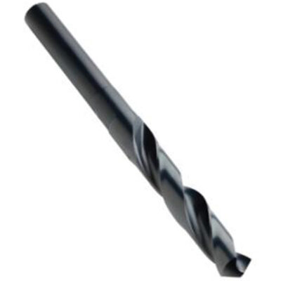 Foret raccourci à queue cylindrique, 1", Acier rapide, Cannelure 3", Pointe de 118°