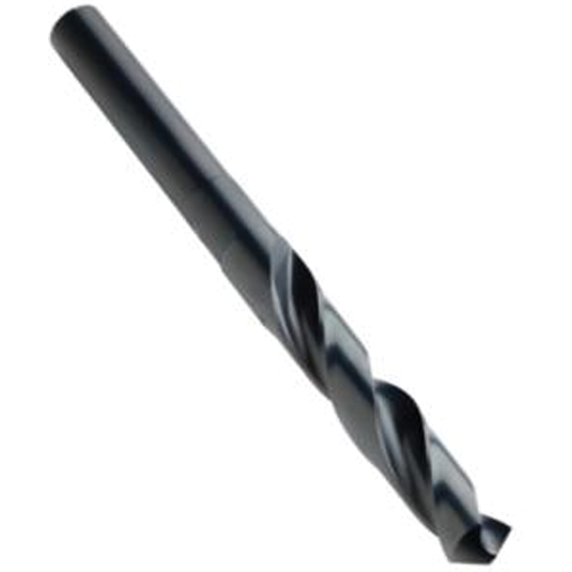 Foret raccourci à queue cylindrique, 1", Acier rapide, Cannelure 3", Pointe de 118°