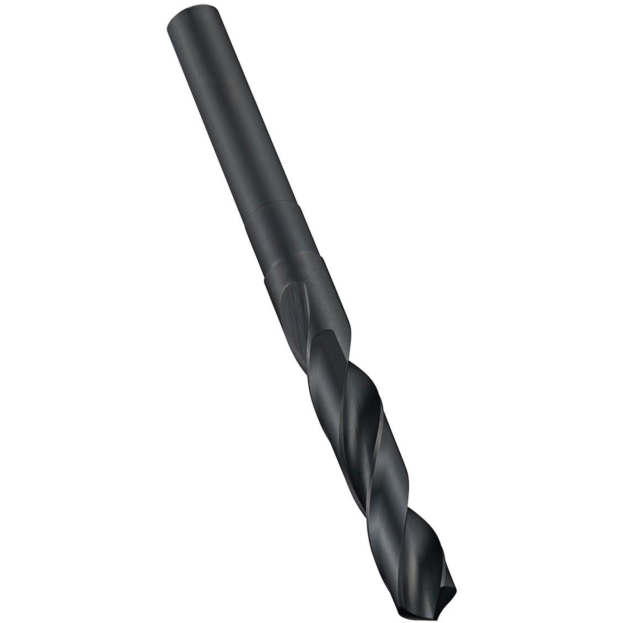 Foret raccourci à queue cylindrique, Acier rapide, 21/32", 6" lo, 3-1/8" Cannelure, 118° Angle