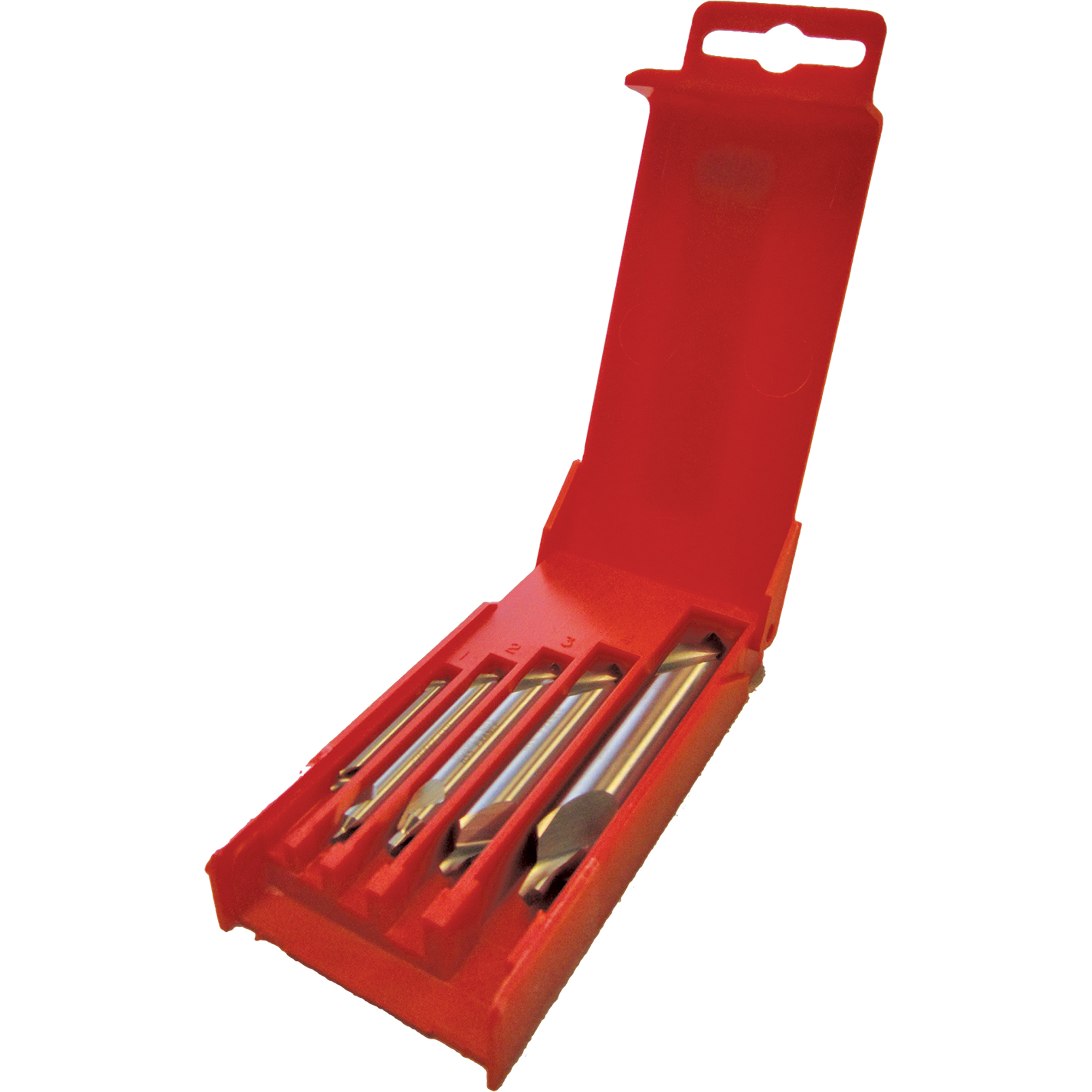 Fraise et foret combinés, #1/#2/#3/#4/#5, Acier rapide