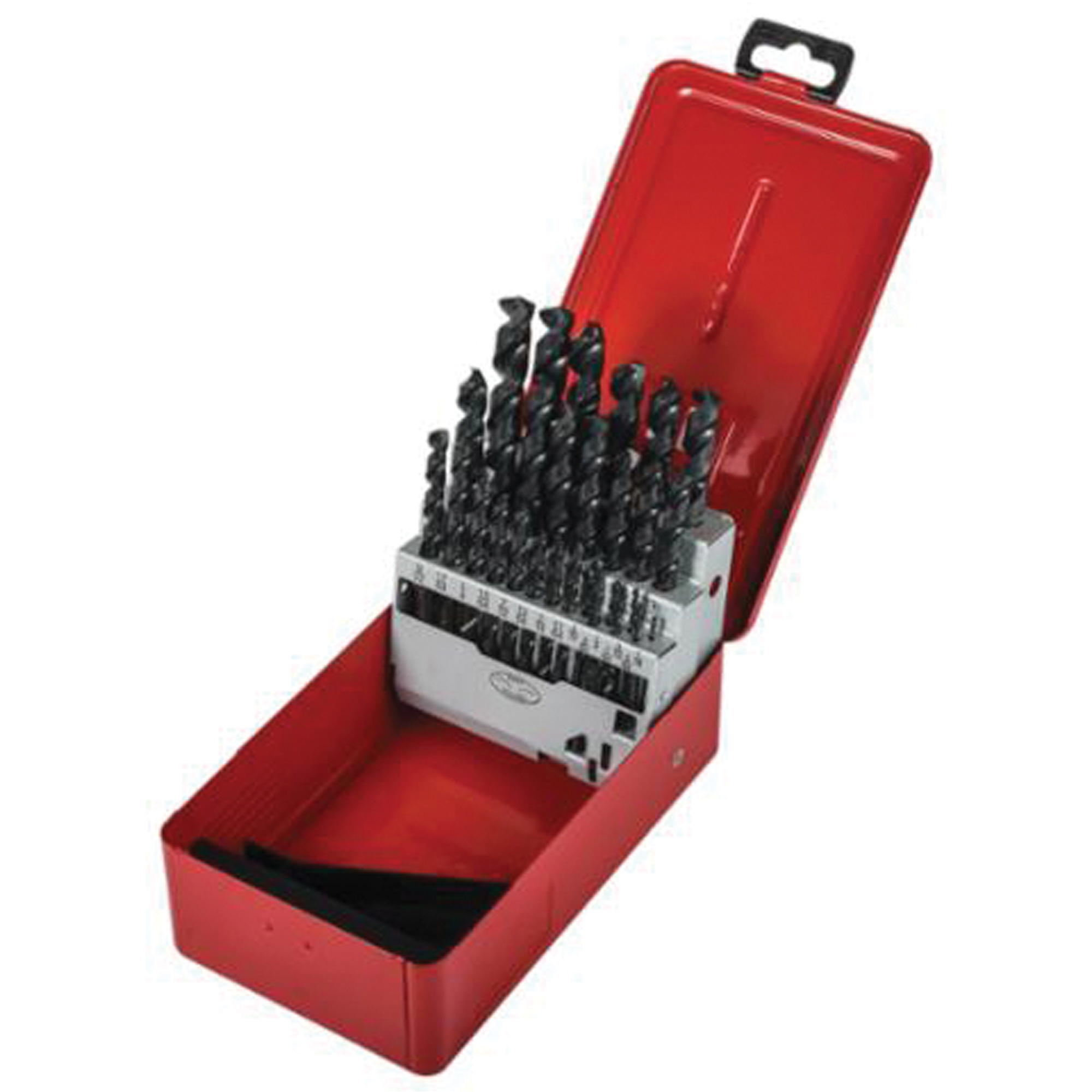 Jeu de forets courts, 29 morceaux, Acier rapide