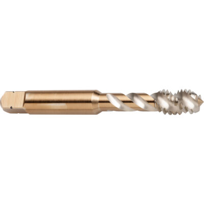 Taraud à cannelure en spirale 45°, Acier rapide au cobalt, Filet de 1/2"-13, 3-3/8" l