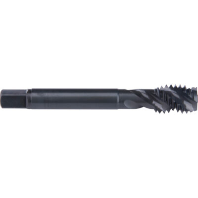 Taraud à cannelure en spirale 45°, Acier rapide au cobalt, Filet de 1/4"-20, 2-1/2" l
