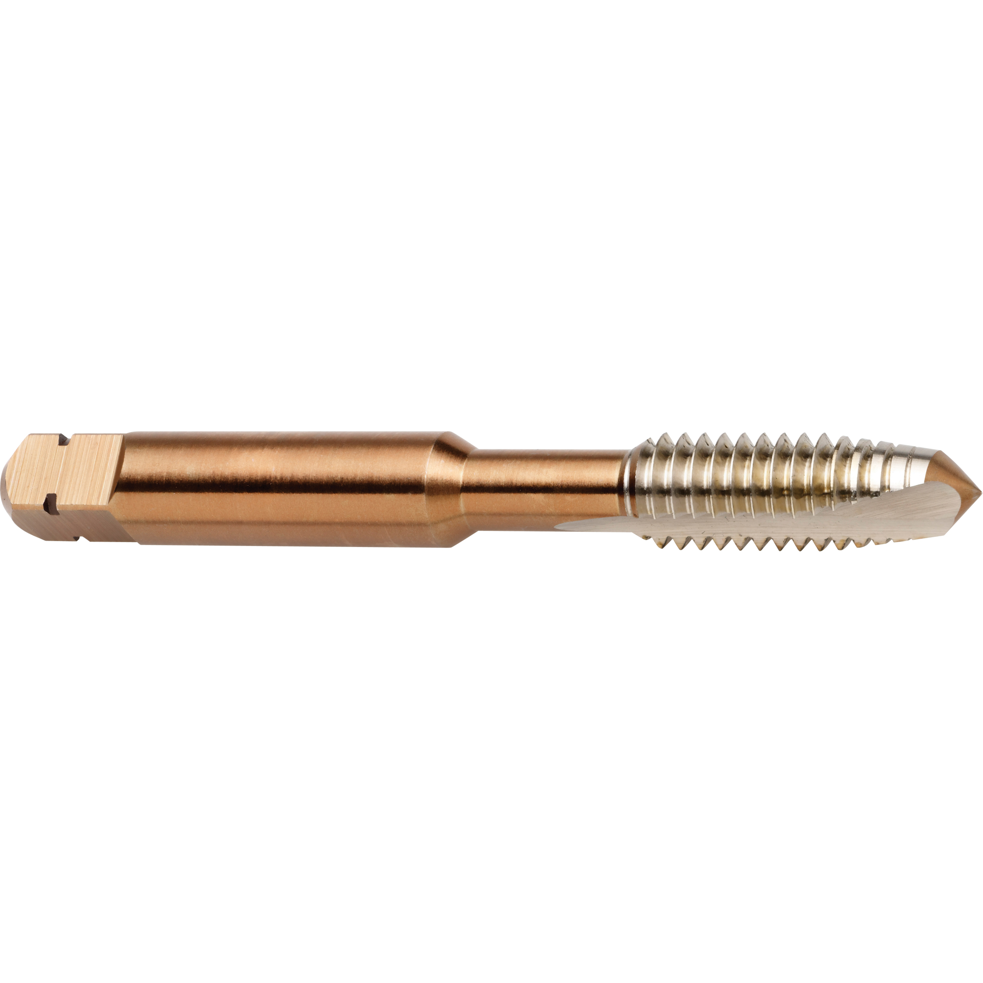 Taraud à entrée hélicoïdale, Acier rapide au cobalt, Filet de 3/8"-16, 2-15/16" l