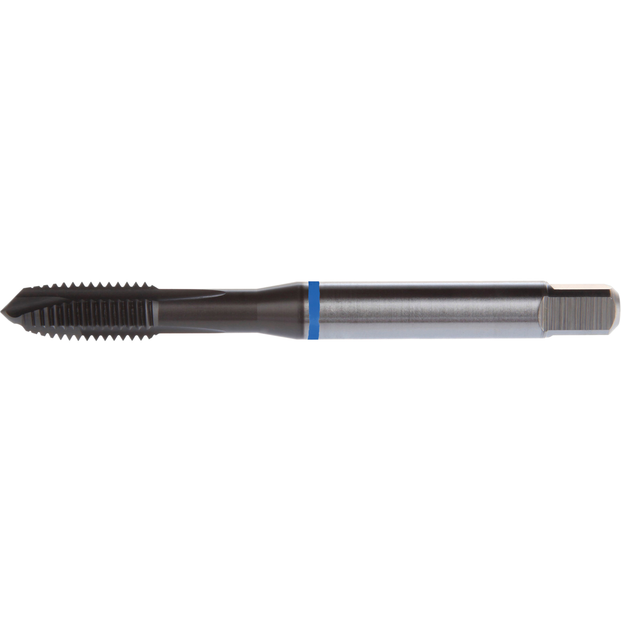 Taraud à entrée hélicoïdale Blue Shark, Acier rapide au cobalt, Filet de 1/2"-13, 4,331" l