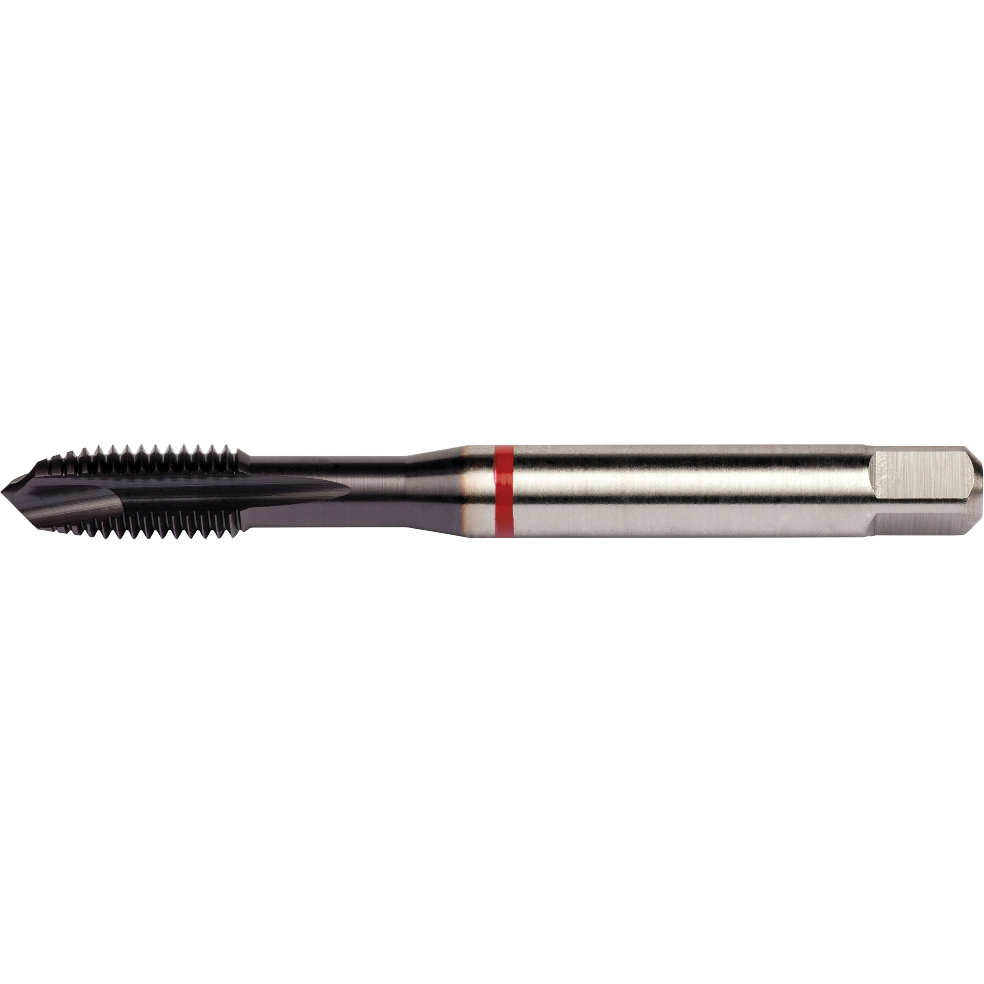 Taraud à entrée hélicoïdale Red Shark, Acier rapide au cobalt, Filet de 1/2"-13, 4,331" l