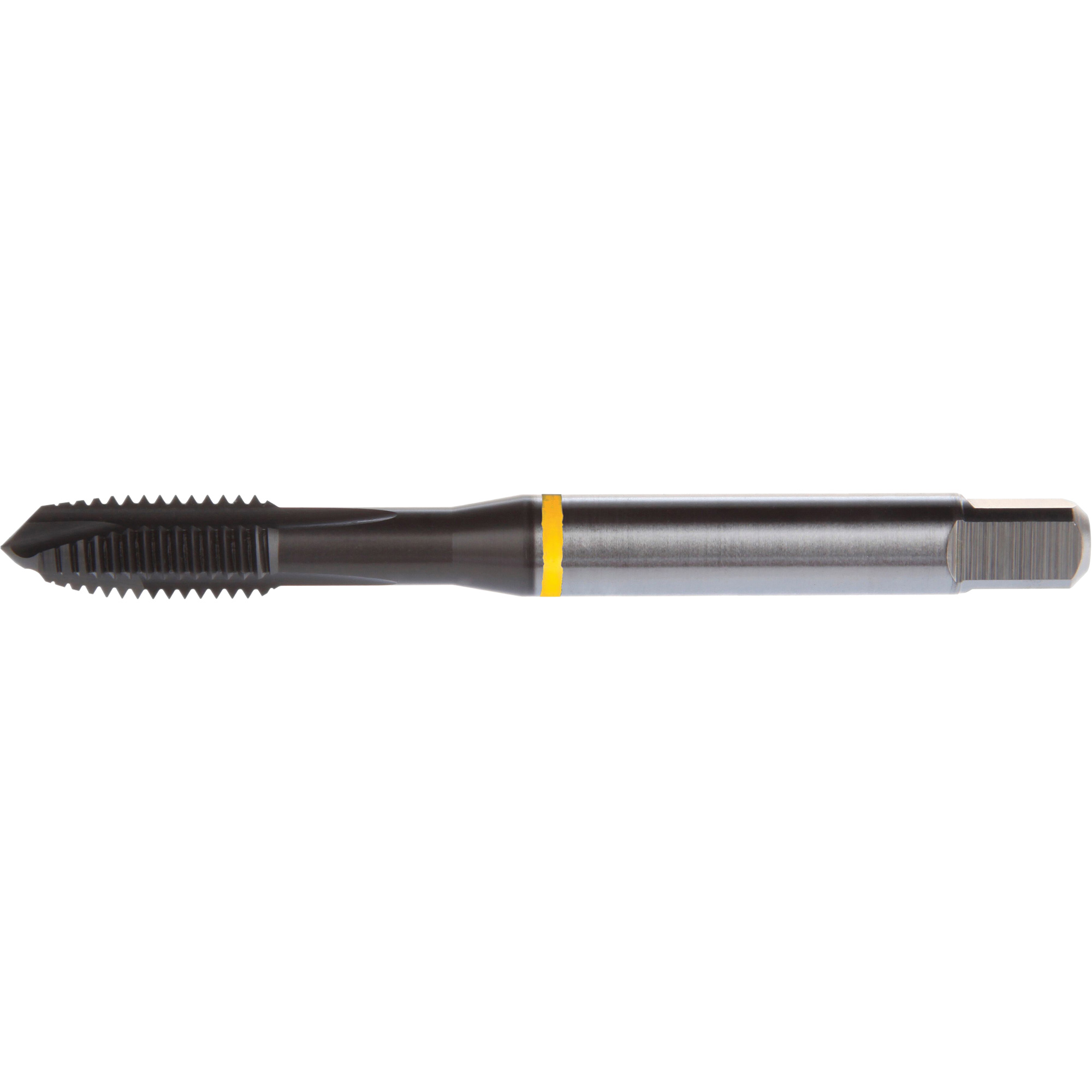 Taraud à entrée hélicoïdale Yellow Shark, Acier rapide au cobalt, Filet de 1/2"-13, 4,331" l