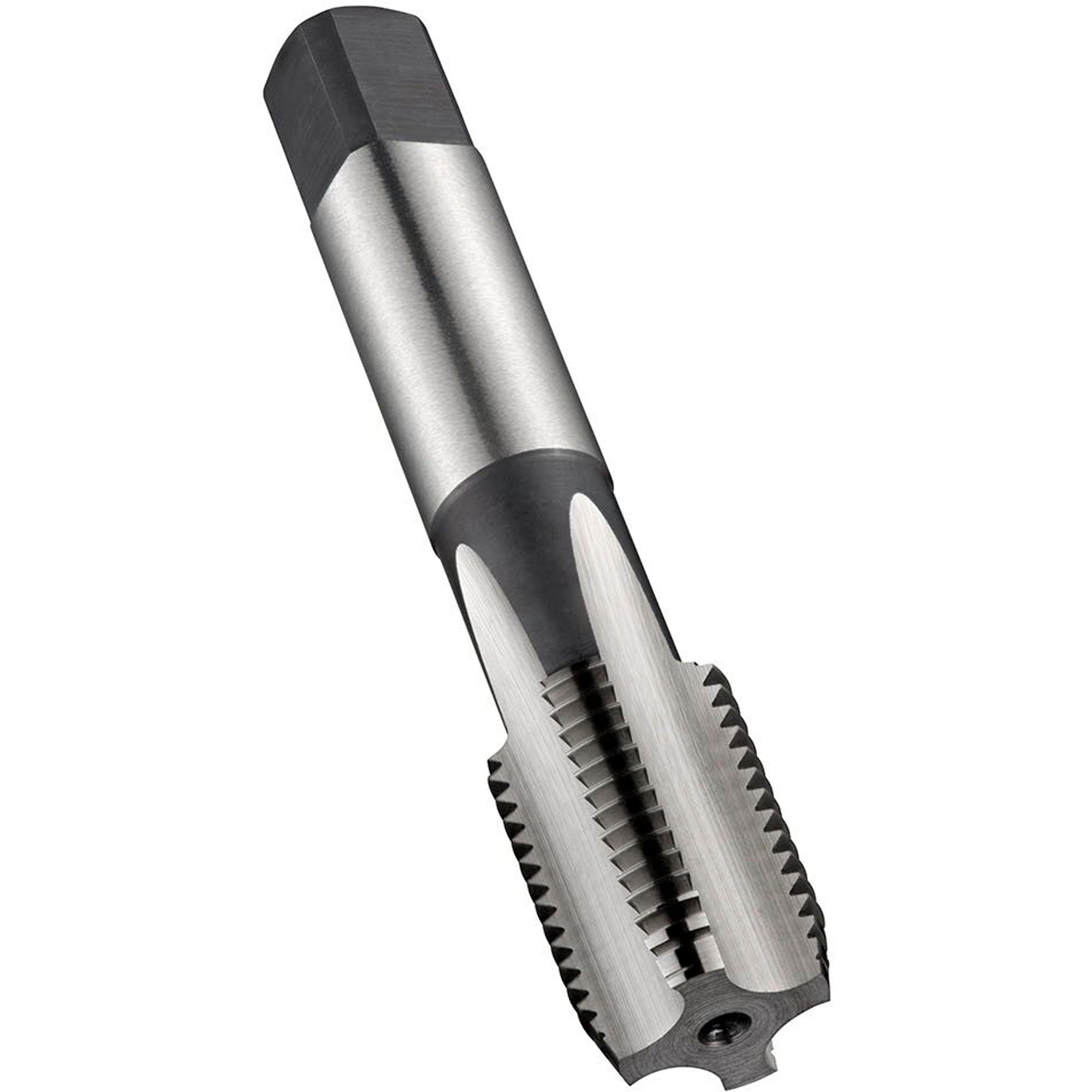 Taraud machine à cannelure, 1/2"-14, 4 cannelures, 87 mm lo, Conique, Acier rapide