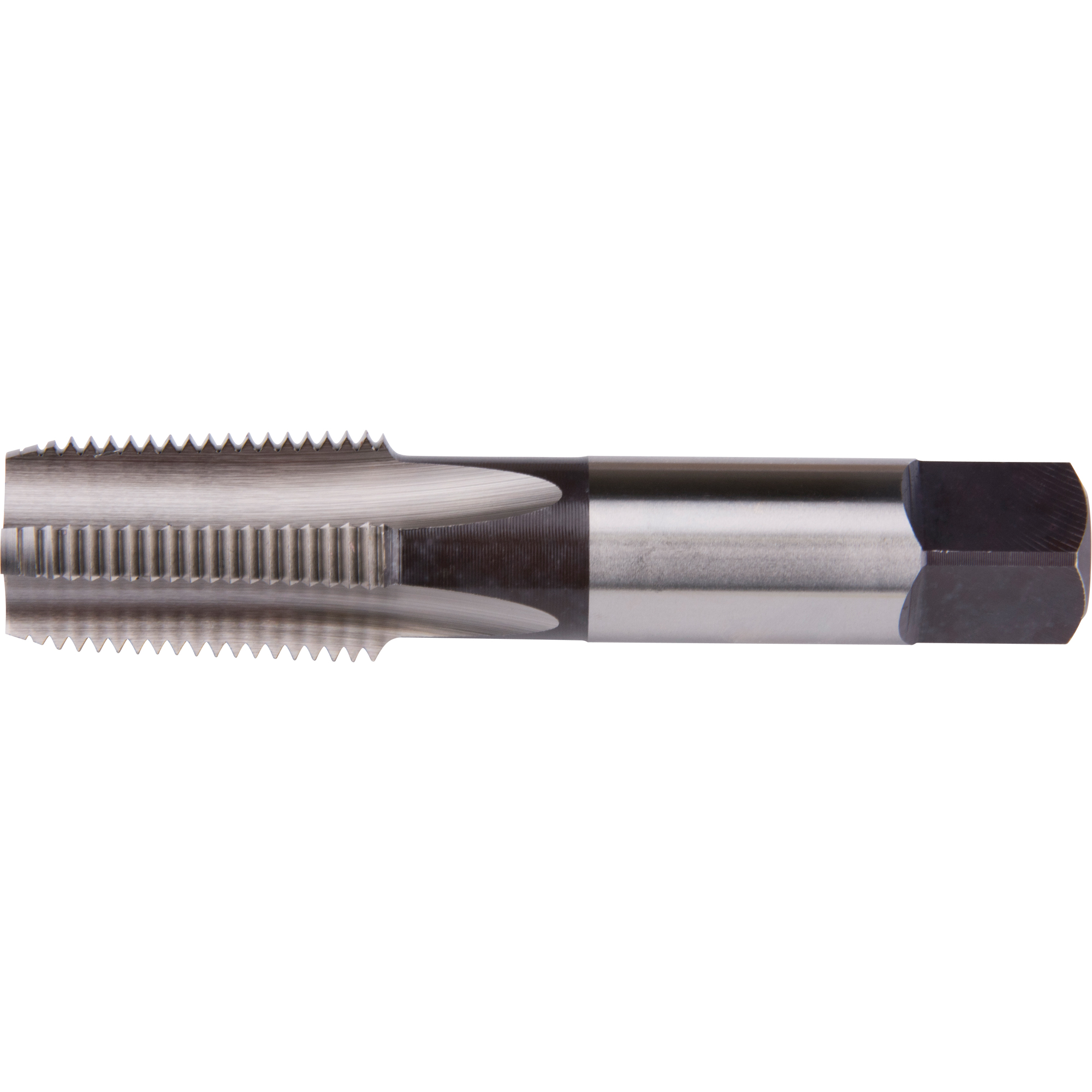 Tarauds pour tuyau à crochet moyen, 1-1/4"-11,5, 5 cannelures, 125 mm lo, Acier rapide