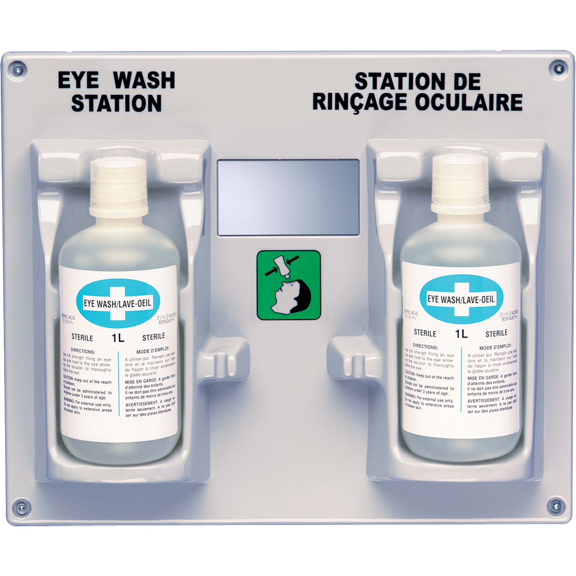 Douche oculaire a/solution ophtalmique