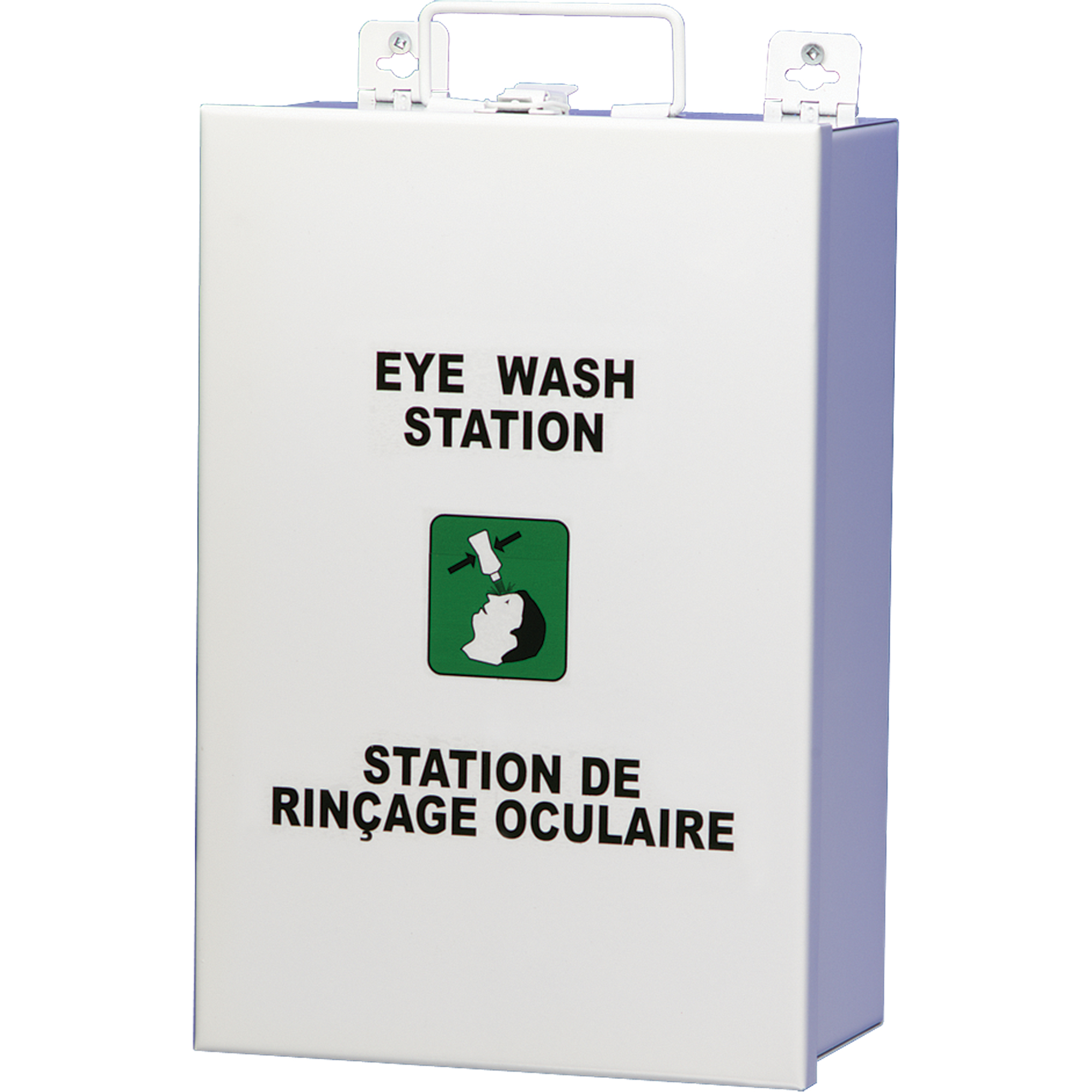 Douche oculaire et solution ophtalmique
