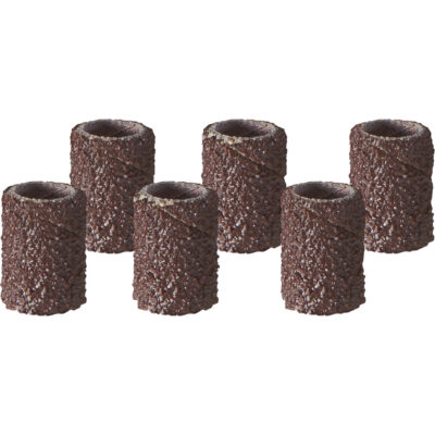 Bande abrasive à gros grain d'un diamètre de 1/4"