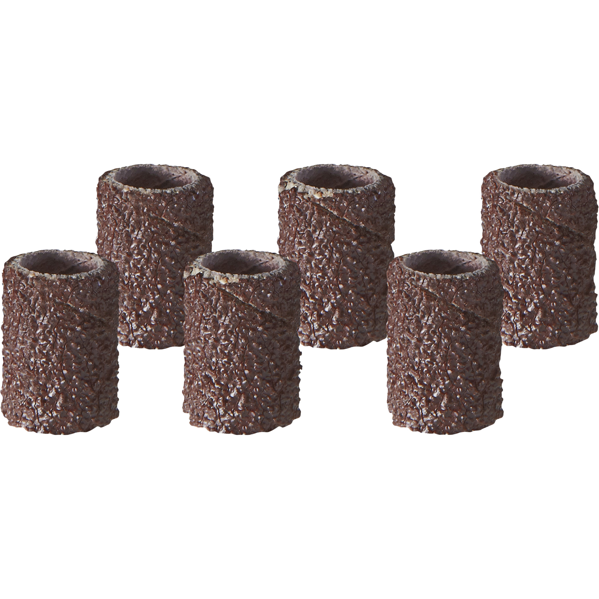Bande abrasive à gros grain d'un diamètre de 1/4"