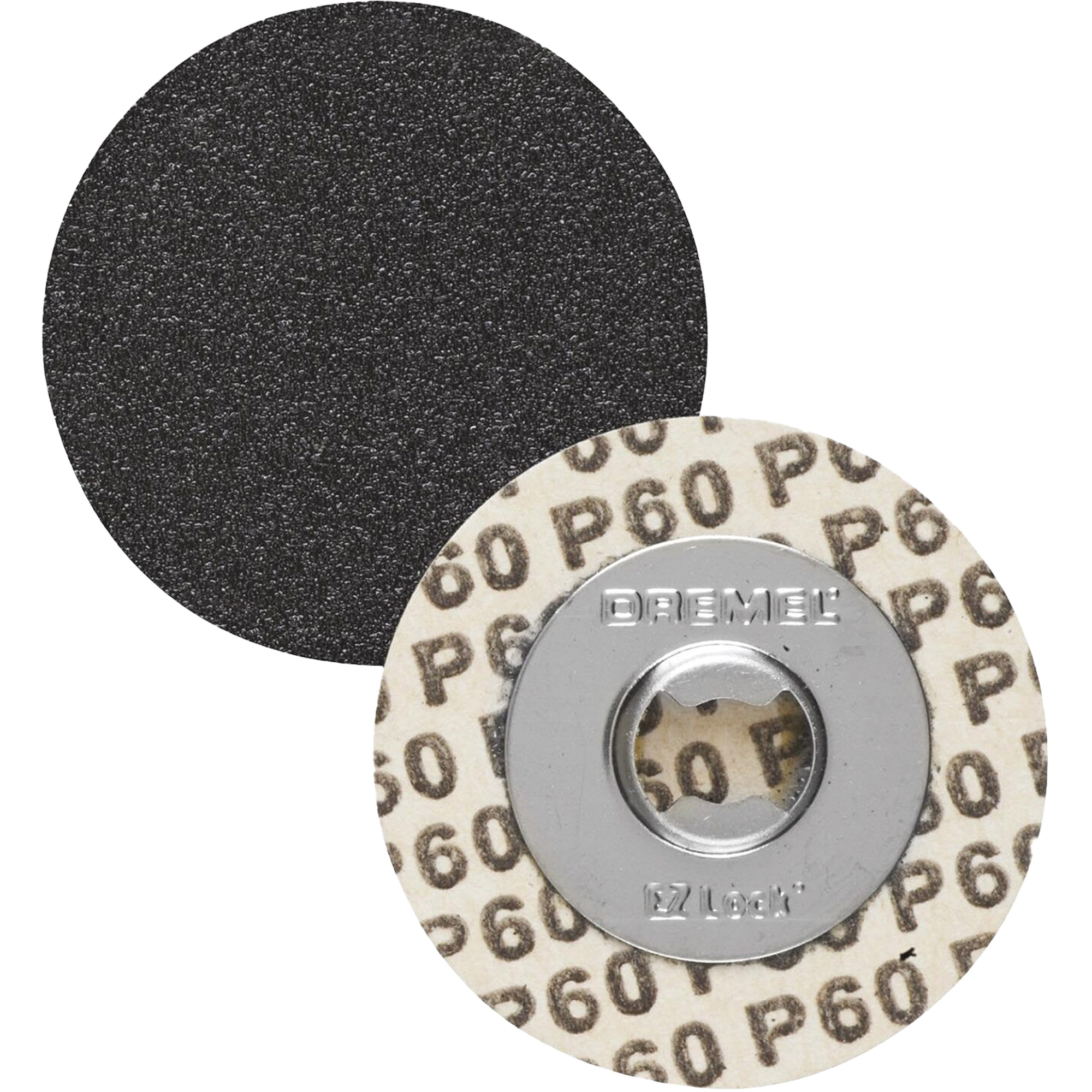 Disque abrasif grossier EZ LockMC avec un diamètre de 1-1/4"