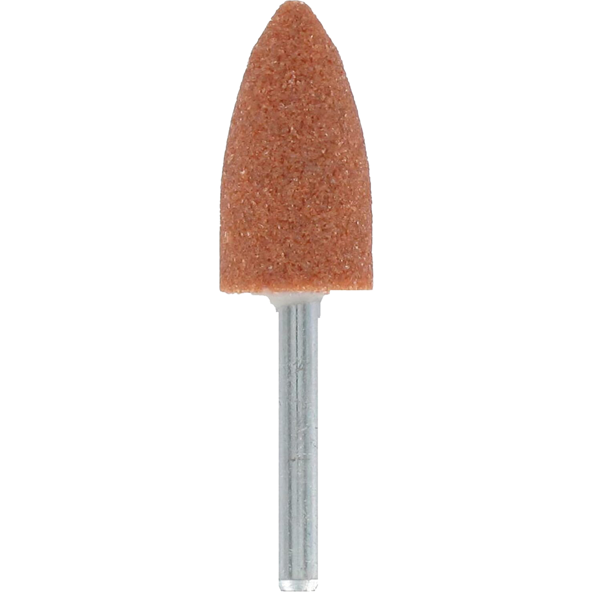 Grande meule conique en oxyde d'aluminium d'un diamètre de 3/8"