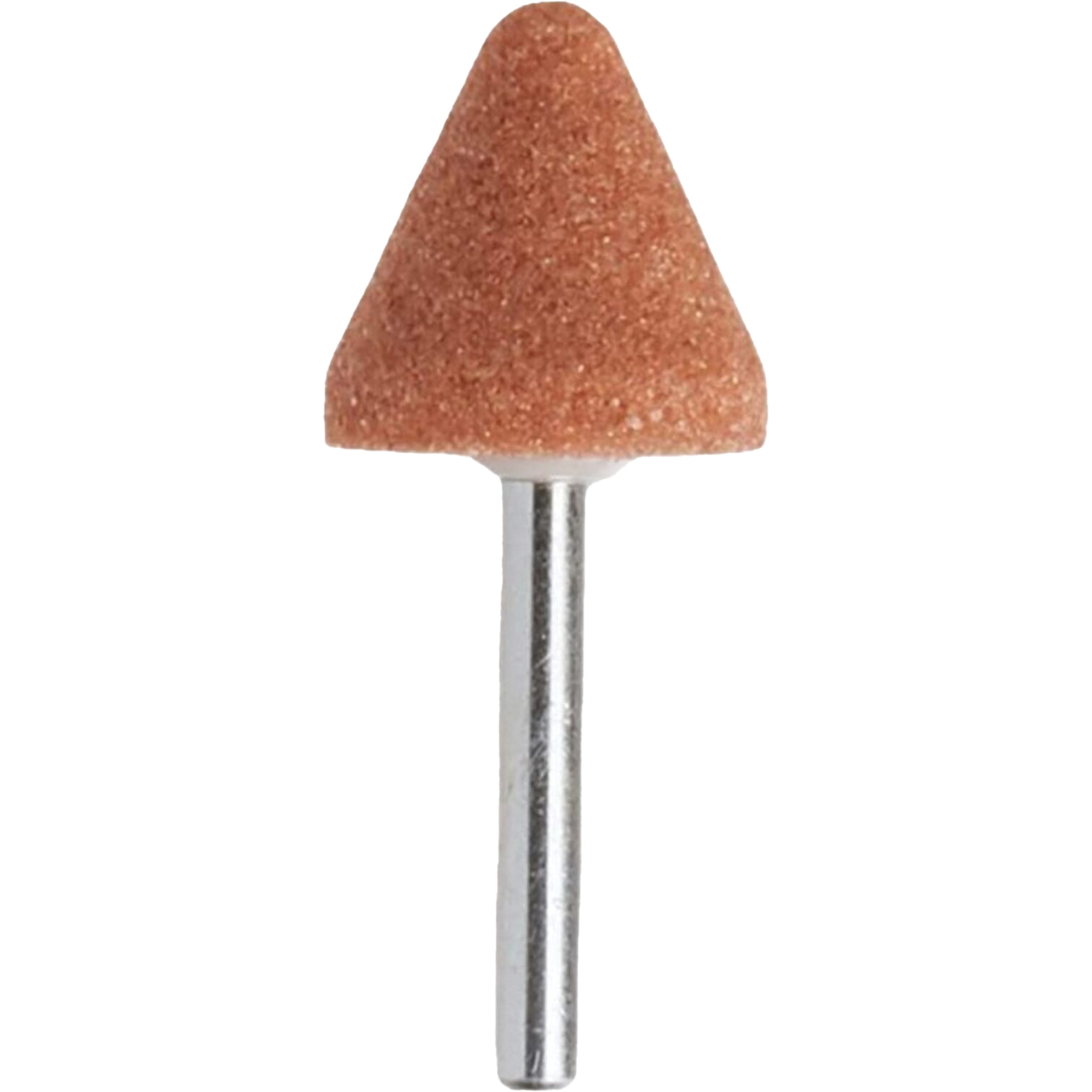 Grande meule conique en oxyde d'aluminium d'un diamètre de 5/8"