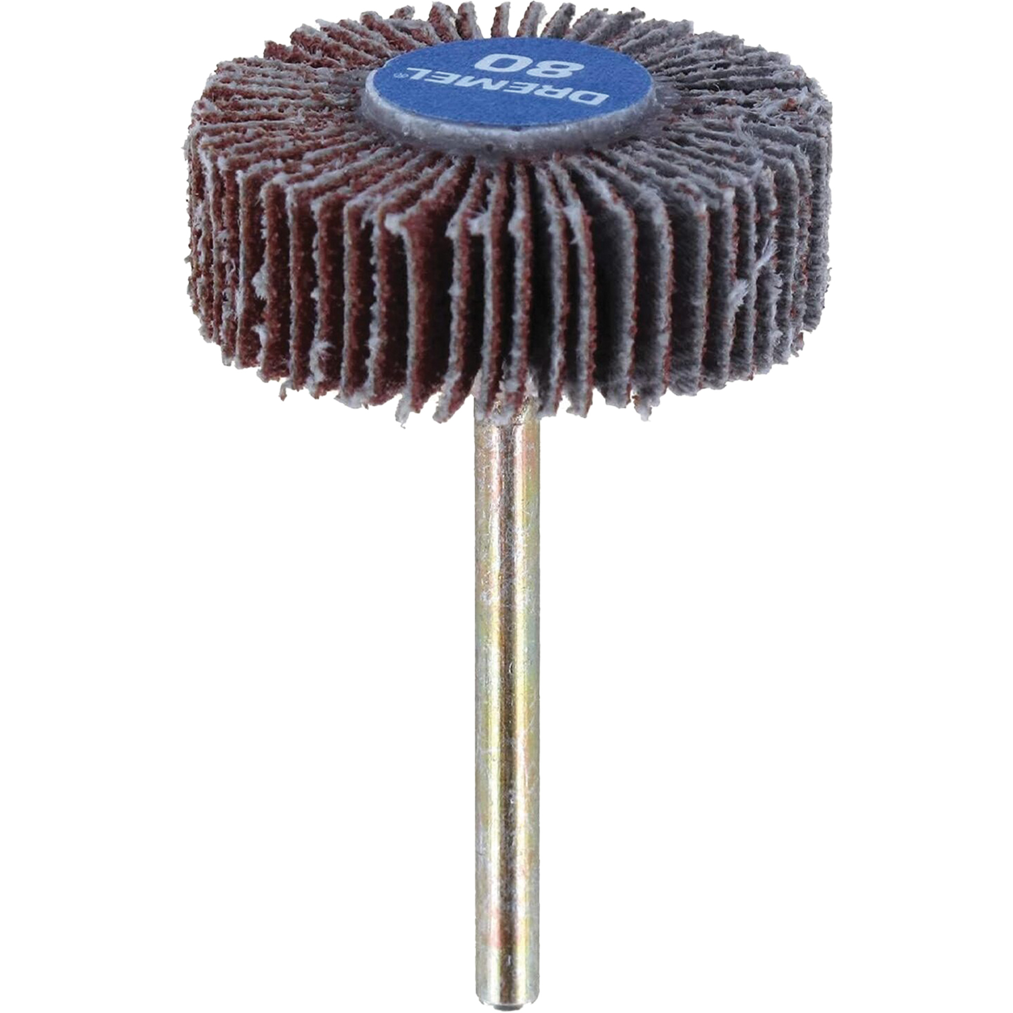 Mèche de ponçage à roue à lamelles 3/8" - grain 80