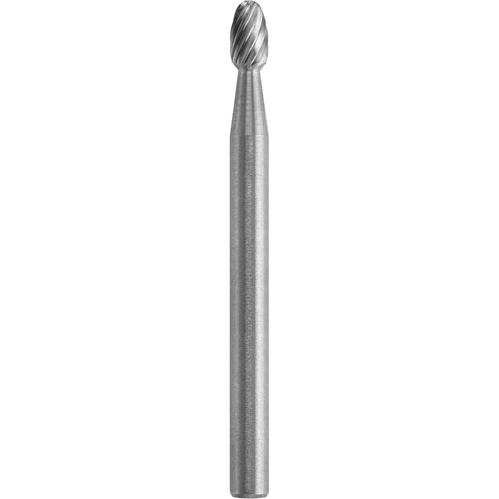 Mèche ovale en carbure de tungstène pour sculpture, diamètre 1/8"