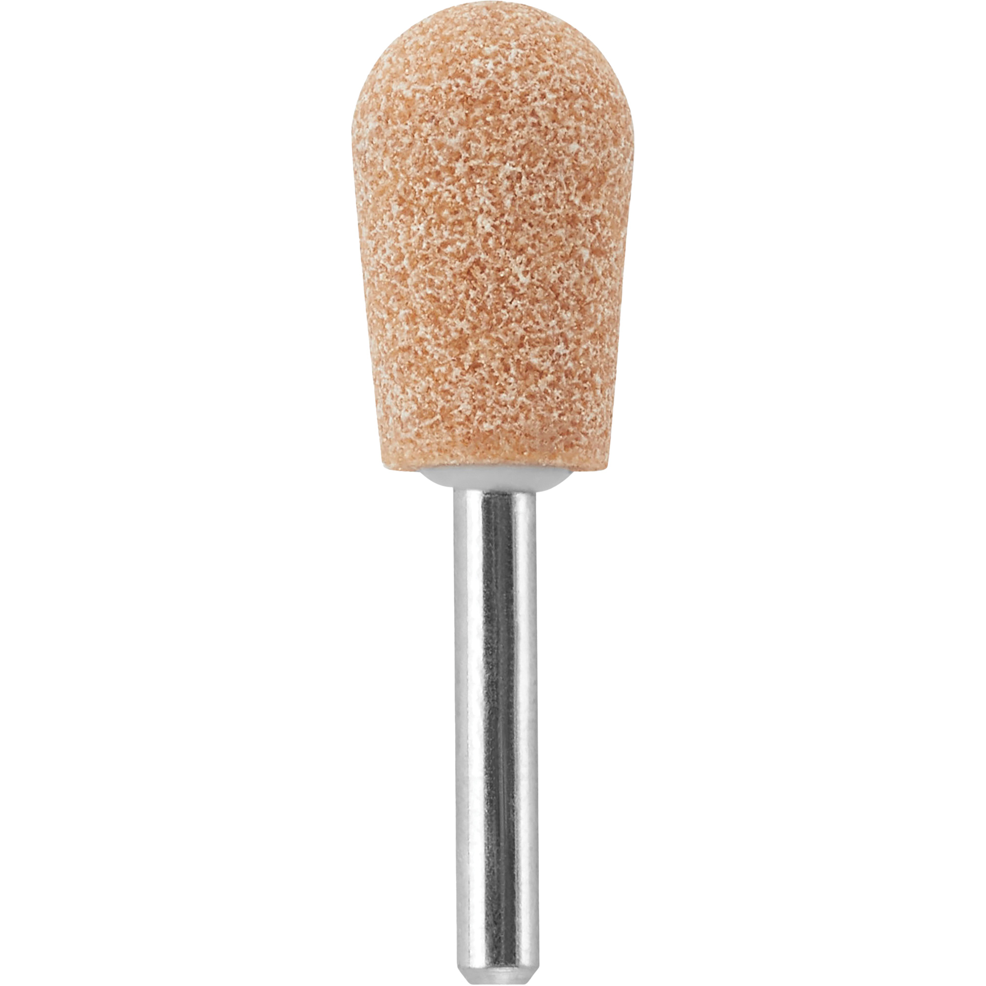 Meule ovale en oxyde d'aluminium d'un diamètre de 7/16"