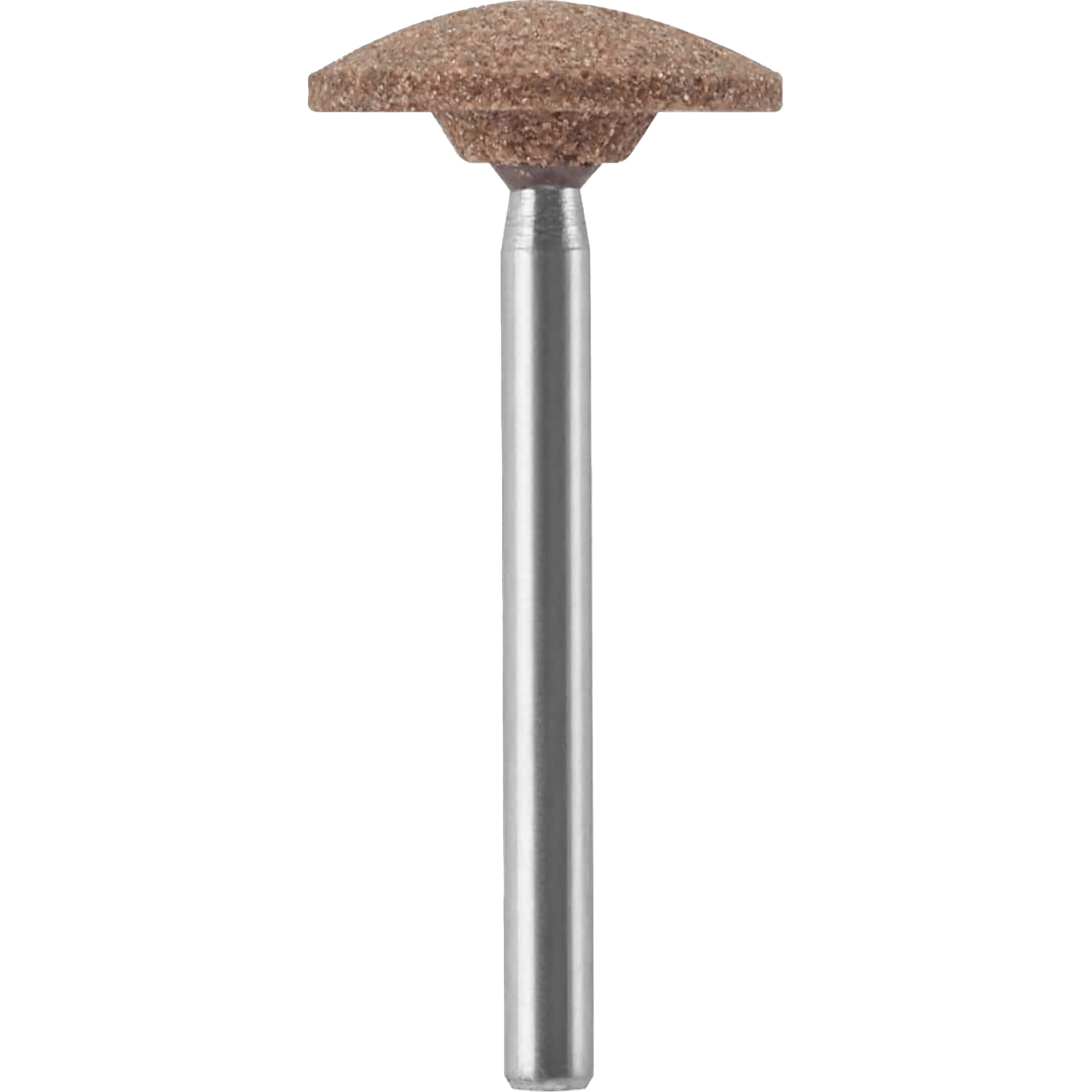 Pierre à aiguiser ovale conique en oxyde d'aluminium d'un diamètre de 5/8"