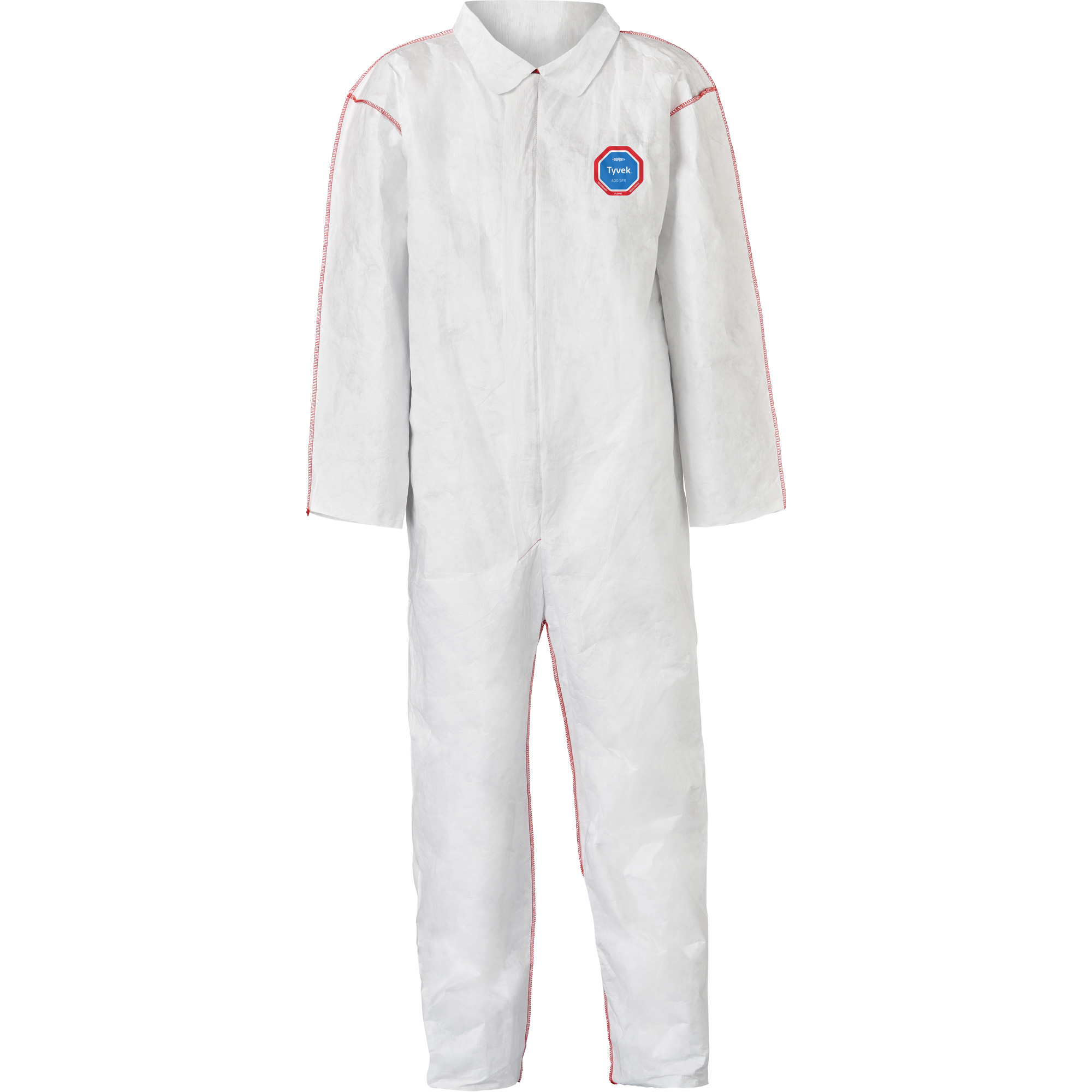 Combinaisons SFR avec col, 5T-Grand, Blanc, TyvekMD 400