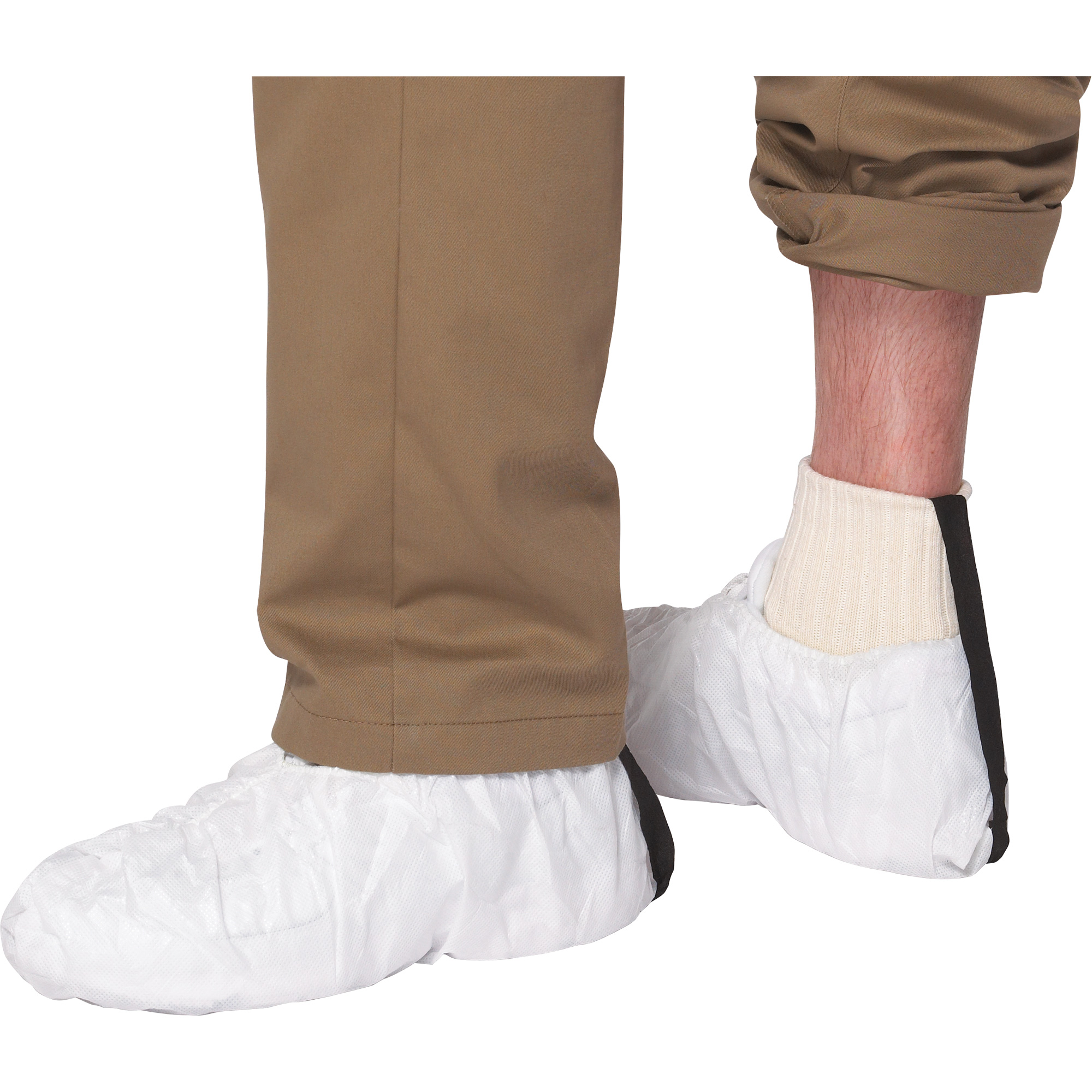Couvre-bottes ProShieldMC 30, Grand, Polypropylène, Blanc