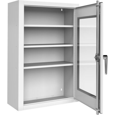 Armoire à pharmacie verrouillable avec porte en Plexiglas