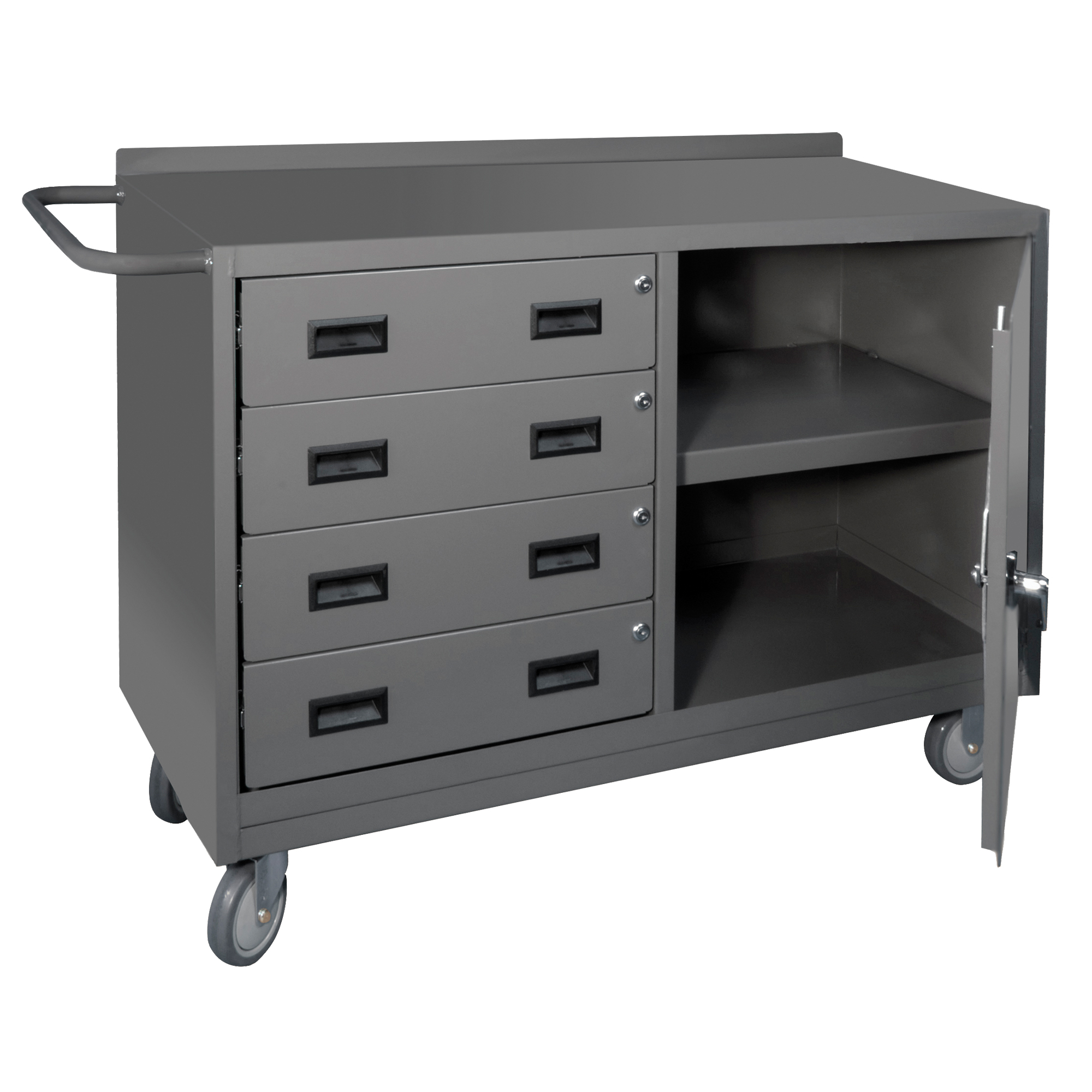 Armoire d'établi mobile, Acier Surface
