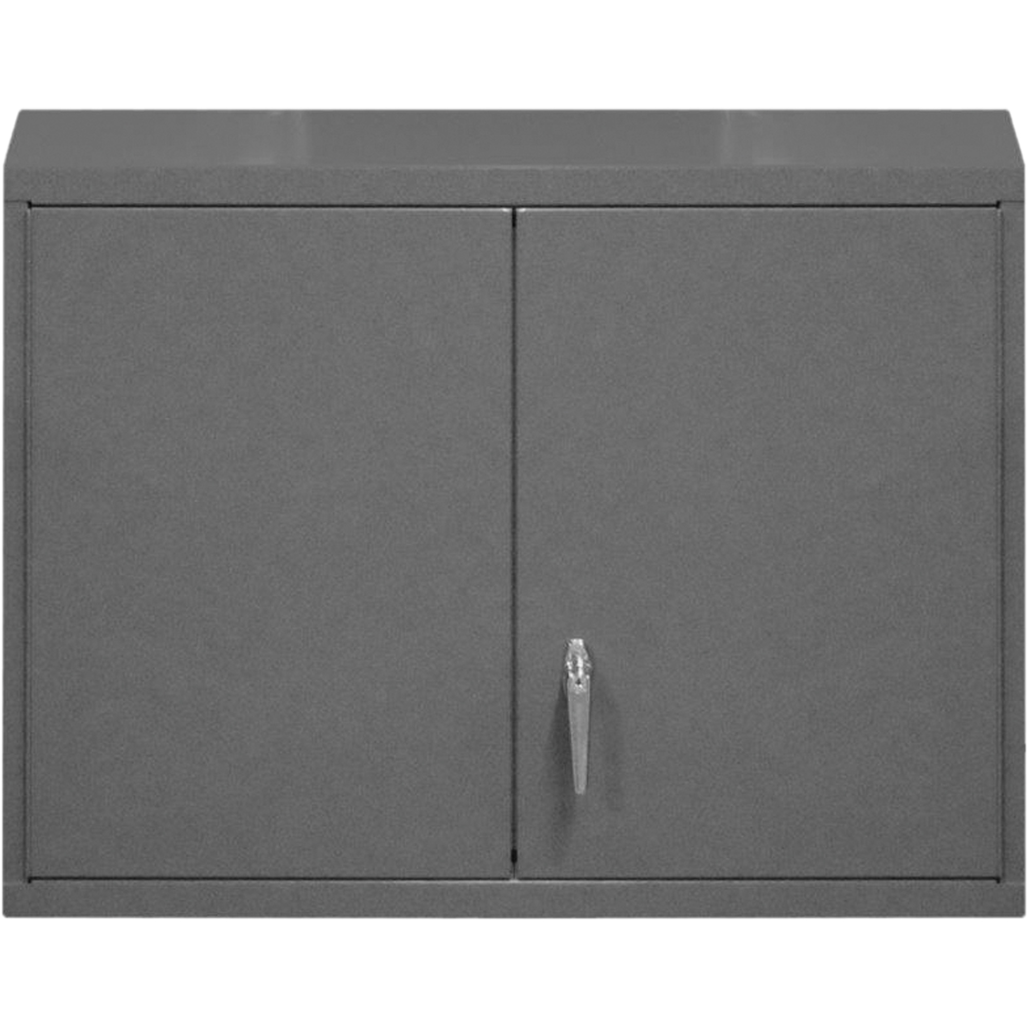 Armoire murale, 27" h x 29-7/8" la x 13-11/16" p, 2 tablettes, Acier, Gris