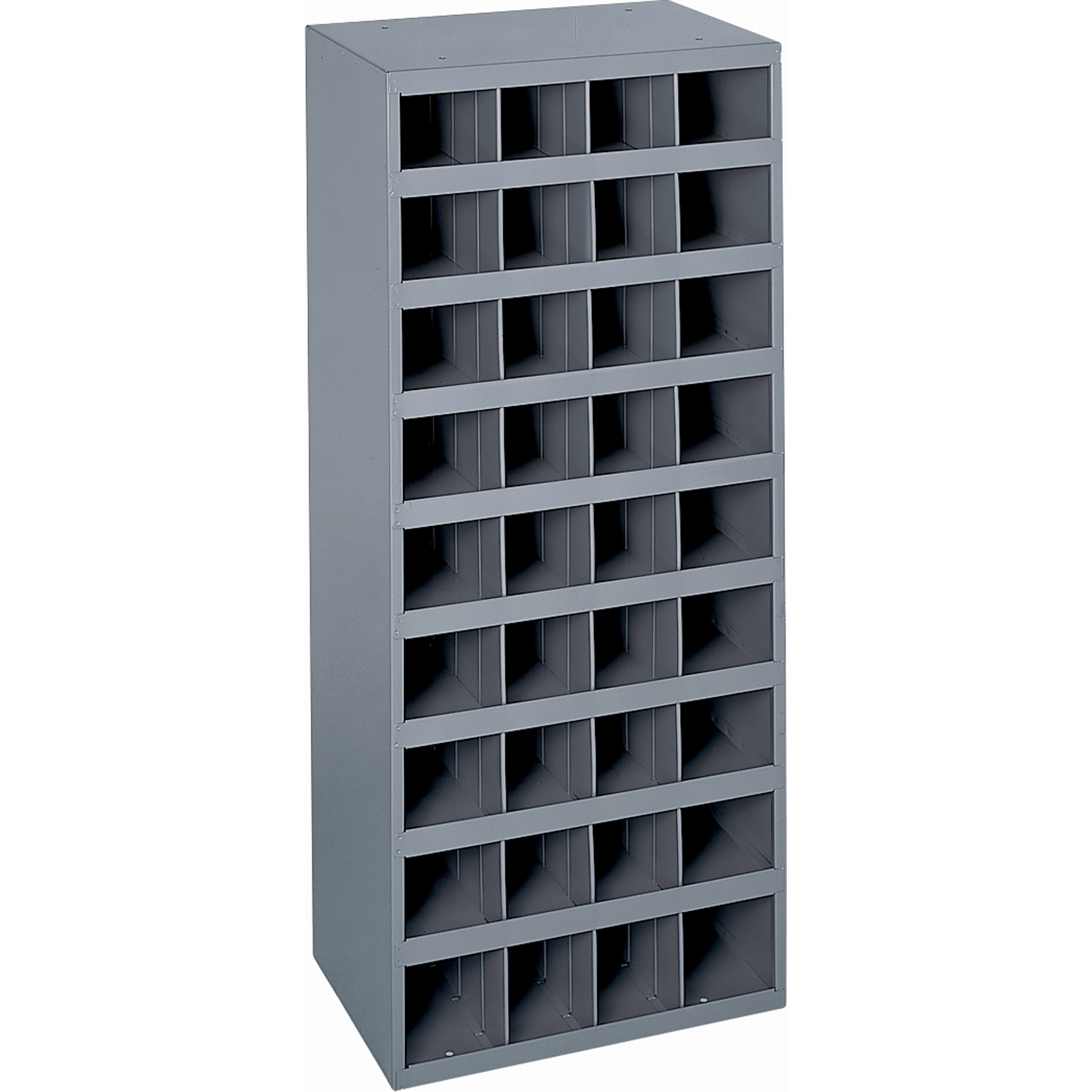 Armoires pour bacs de rangement en acier, 17-7/8" la x 12" p x 42" h, Gris