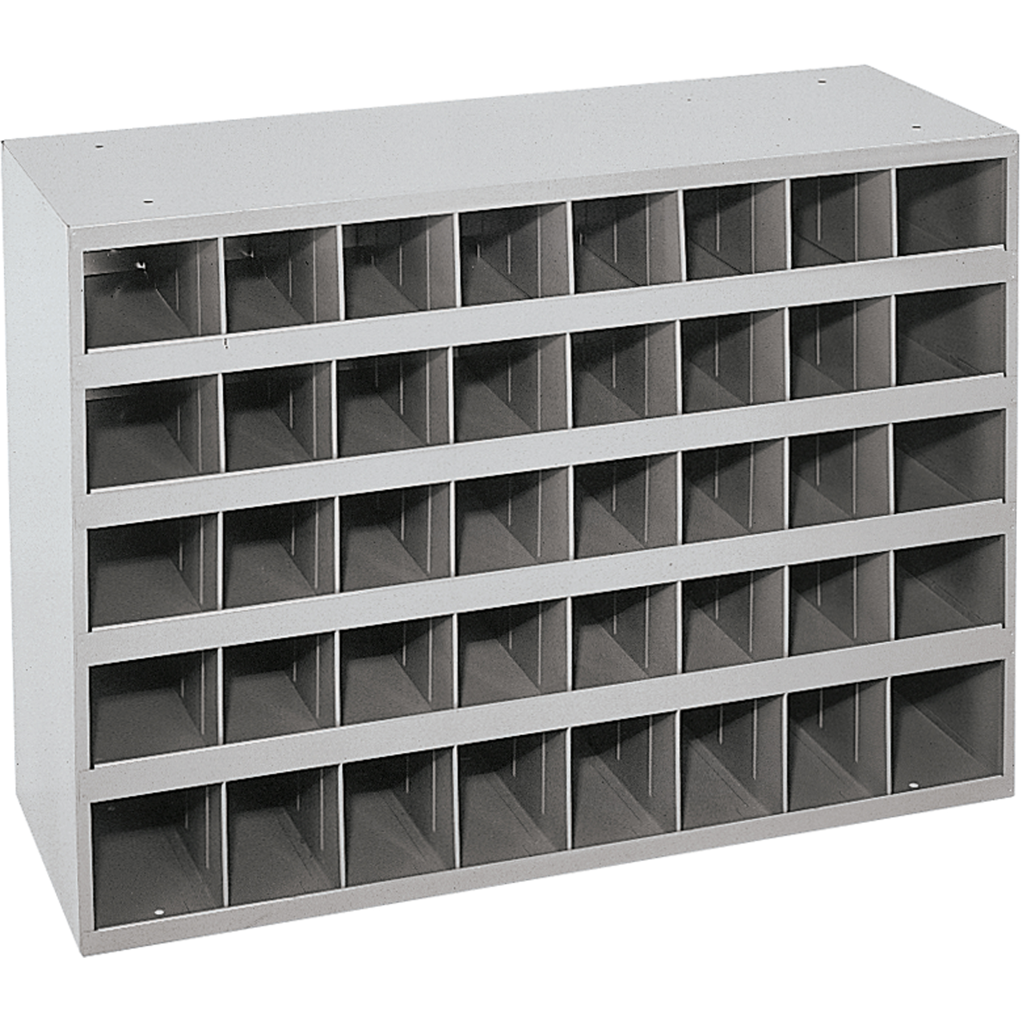 Armoires pour bacs de rangement en acier, 33-3/4" la x 12" p x 23-7/8" h, Gris