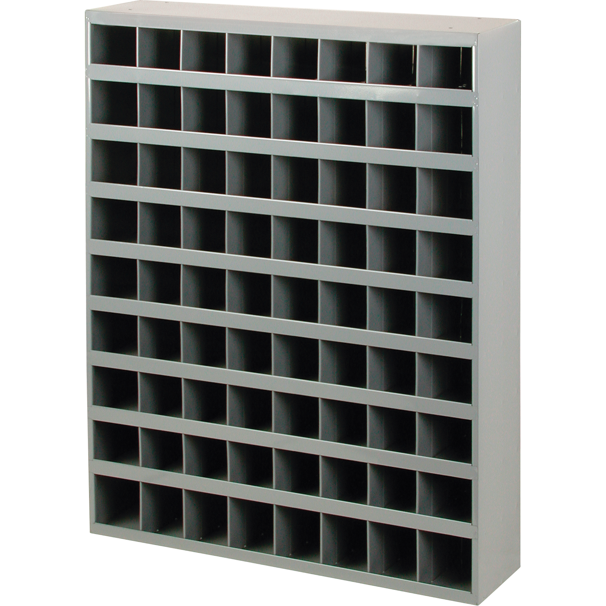 Armoires pour bacs de rangement en acier, 33-3/4" la x 8-1/2" p x 42" h, Gris