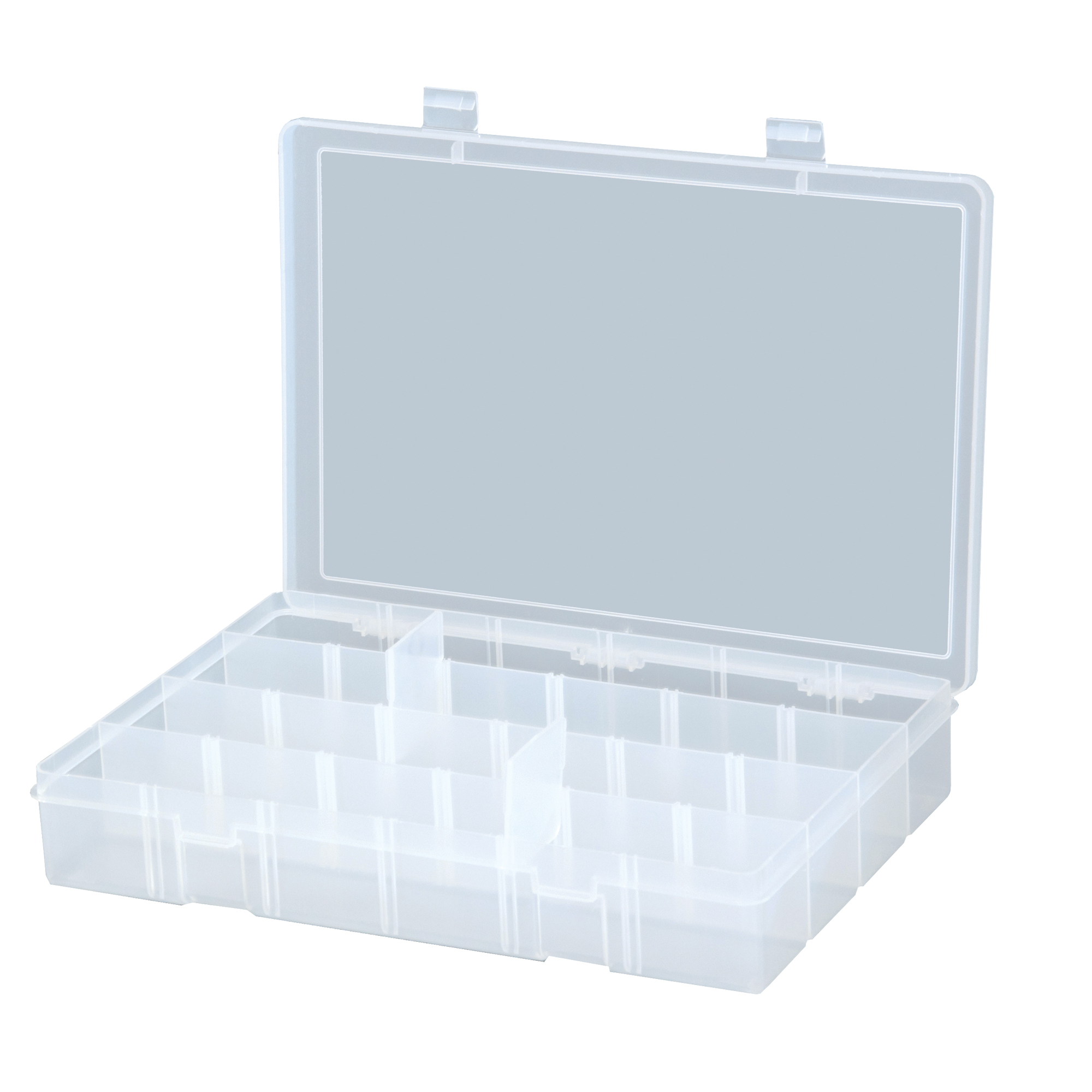 Boîtes à compartiments compactes, 13,125" la x 2,3125" p x 9" h, 24 compartiments