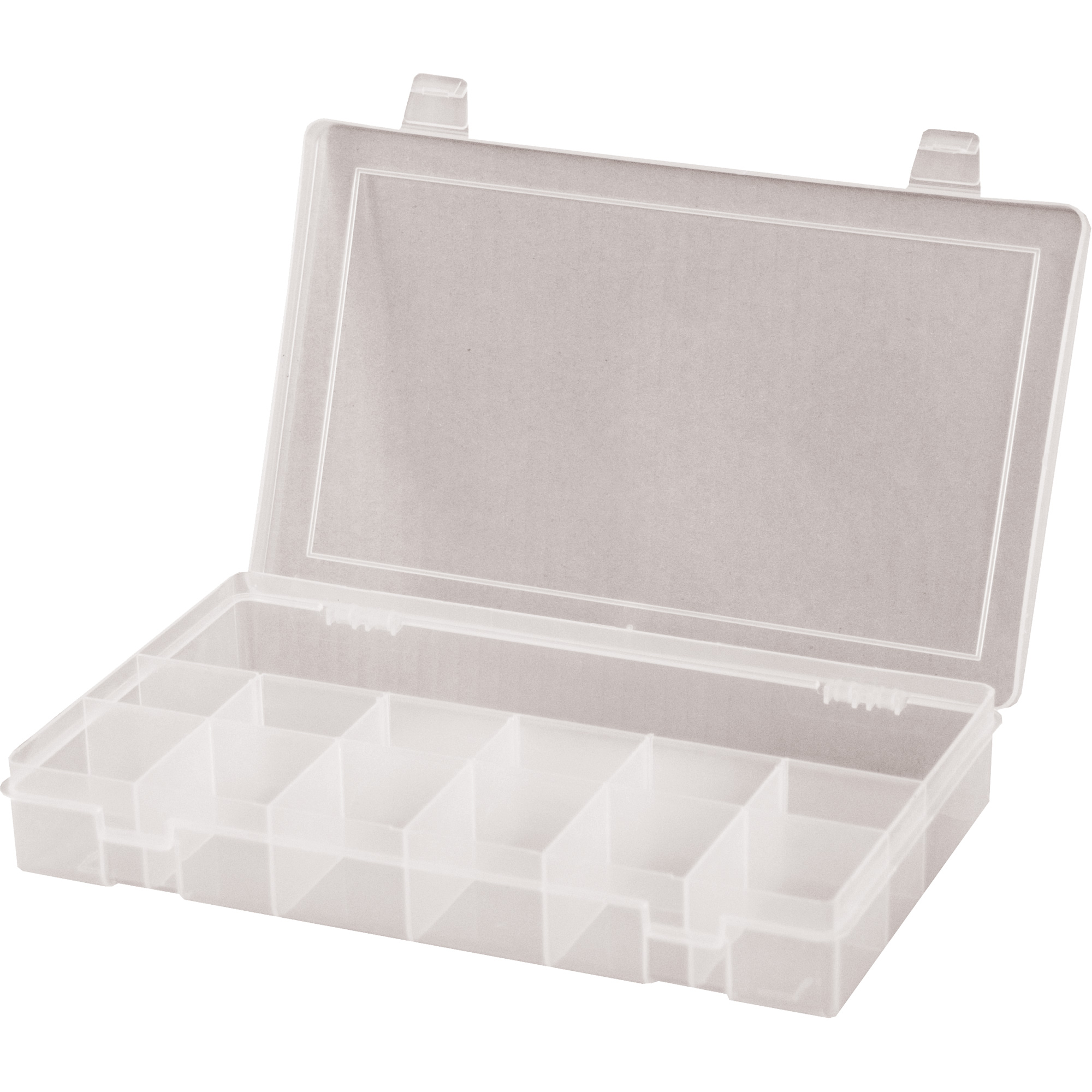 Boîtes à compartiments compactes, 6,75" la x 11" p x 1,75" h, 13 compartiments