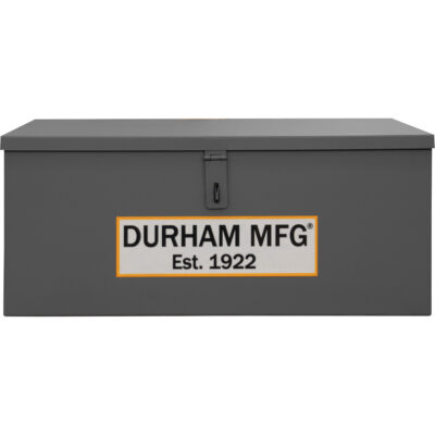 Coffre à outils de chantier pour soudeur, 30-11/16" x 17-3/8" x 12-3/16", Acier, Gris